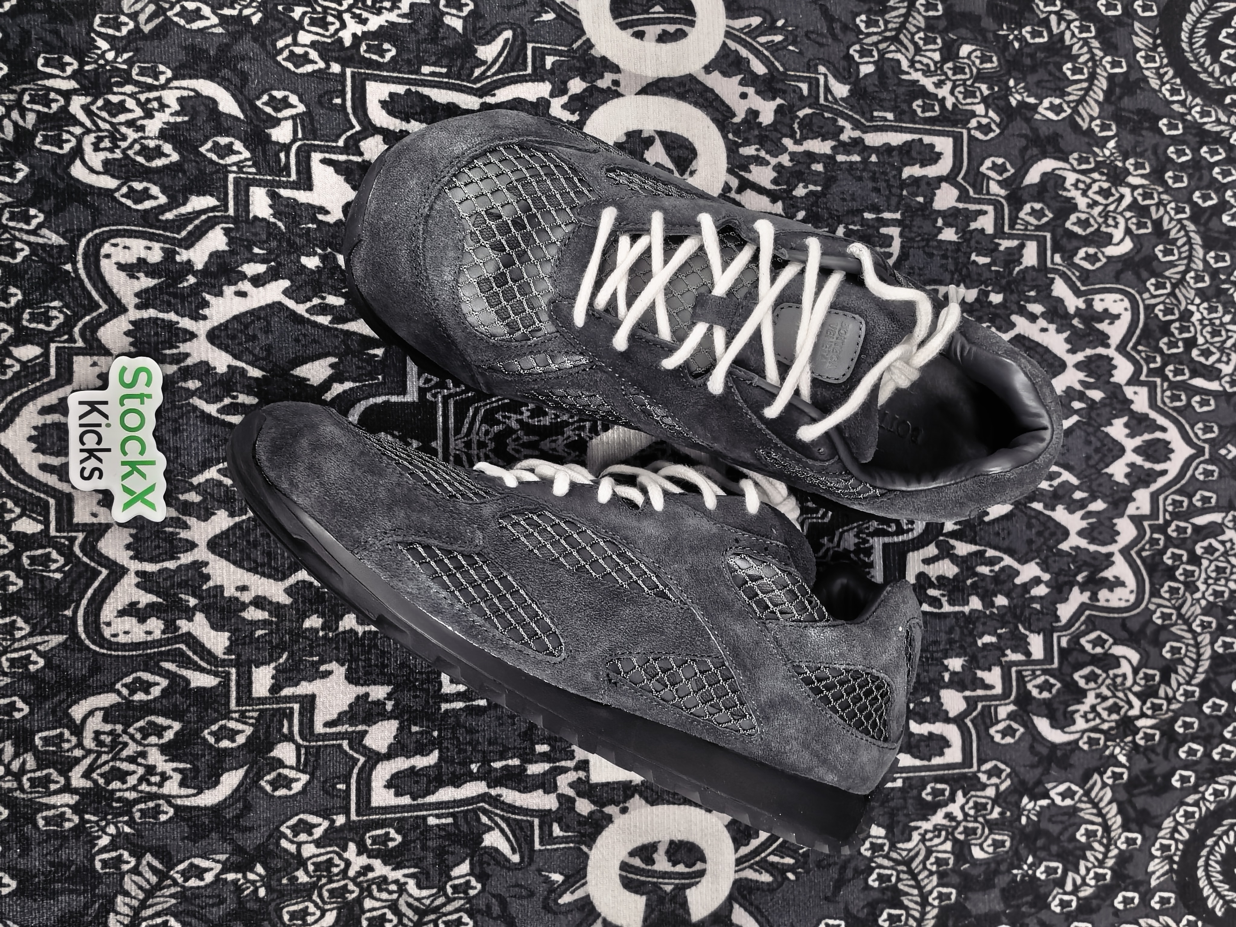 Bottega Veneta Orbit Sneakers Black Gray review STOCKXKICKS 03