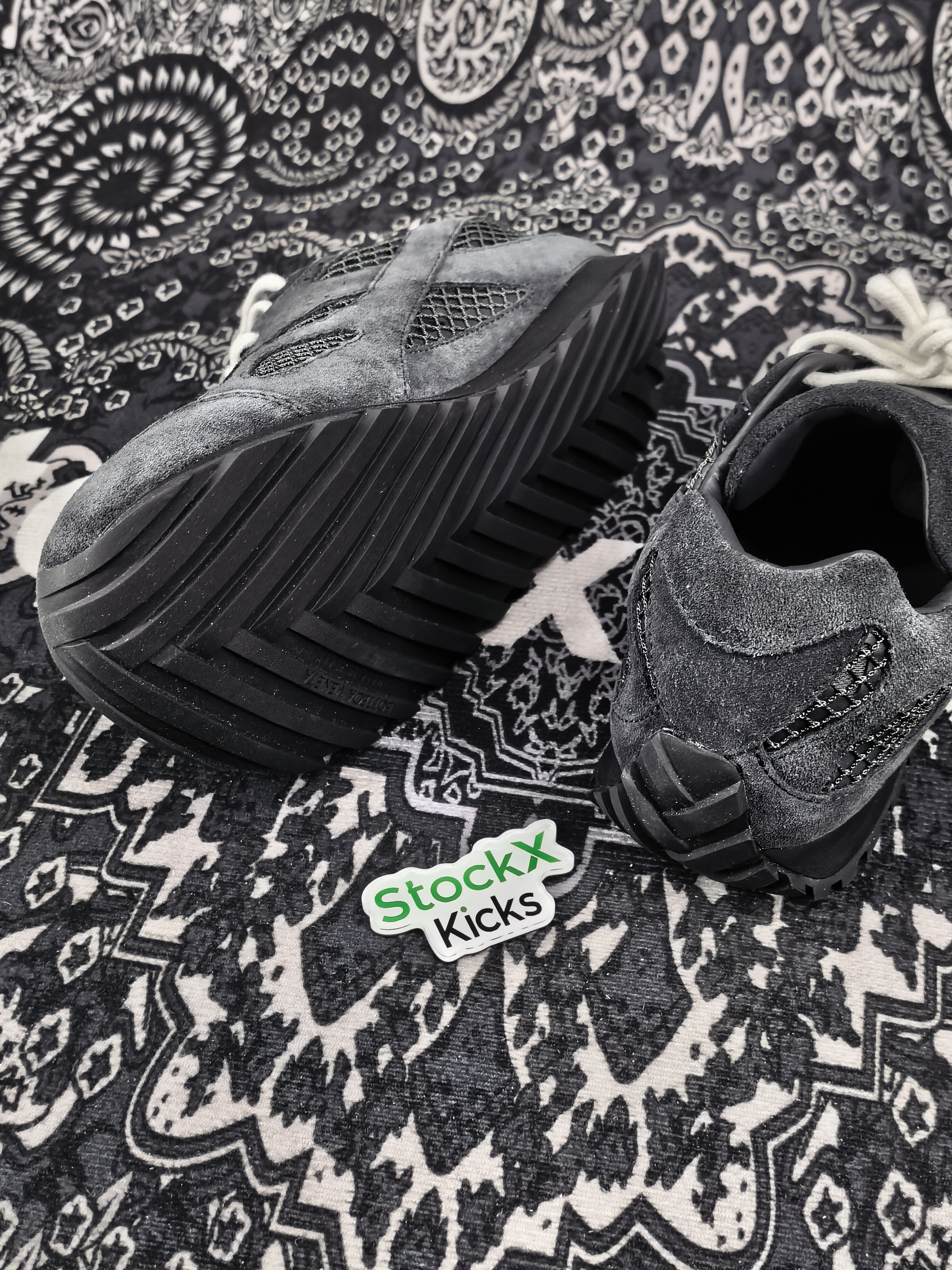 Bottega Veneta Orbit Sneakers Black Gray review STOCKXKICKS 04