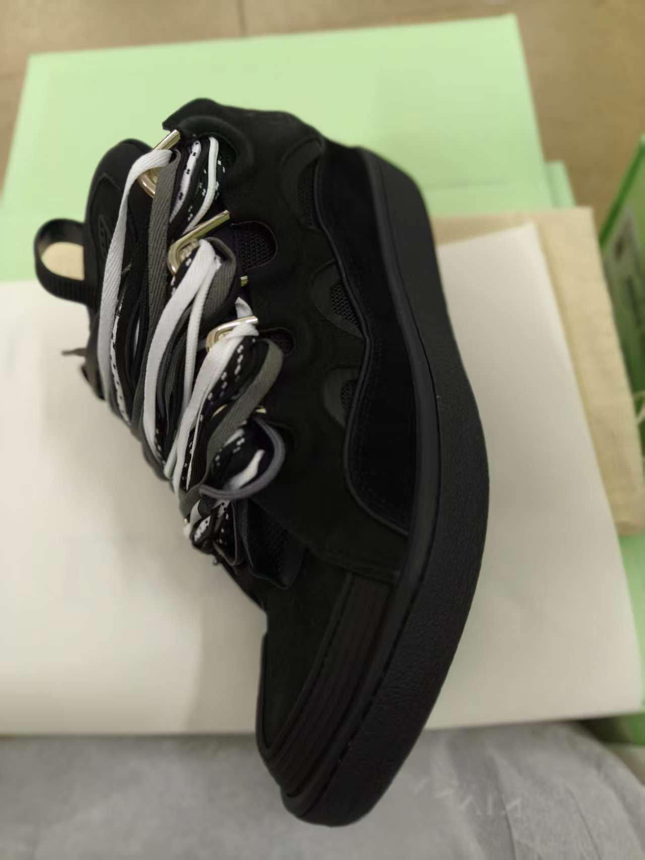 Lanvin Curb Sneaker Black PB250221 review stockxkicks 00