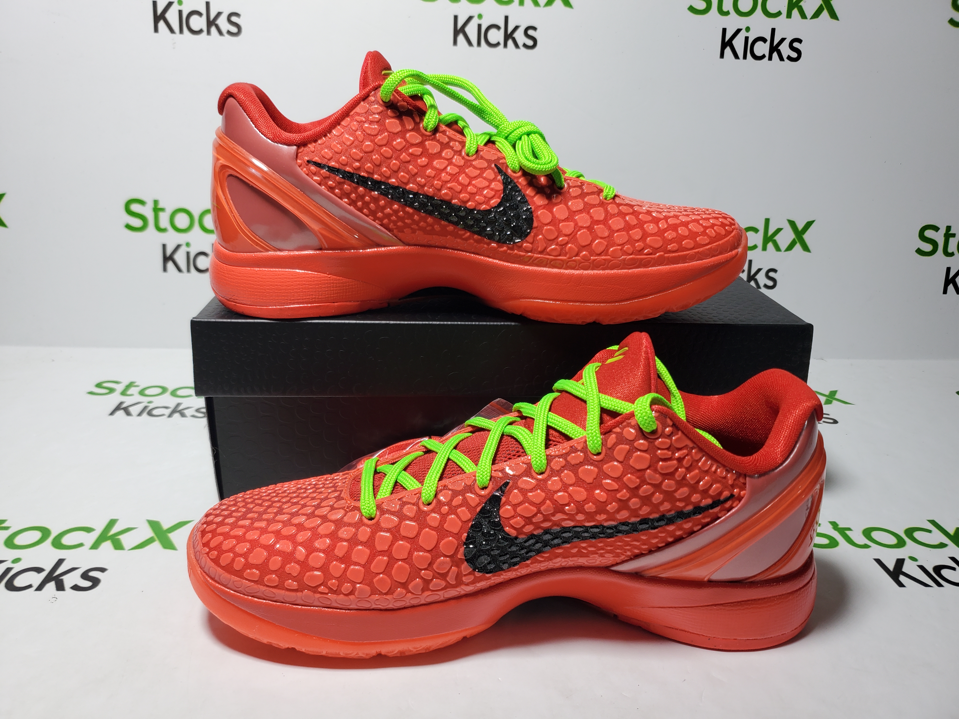 Nike Kobe 6 Proto Reverse Grinch FV4921-600 review Stockicks 02