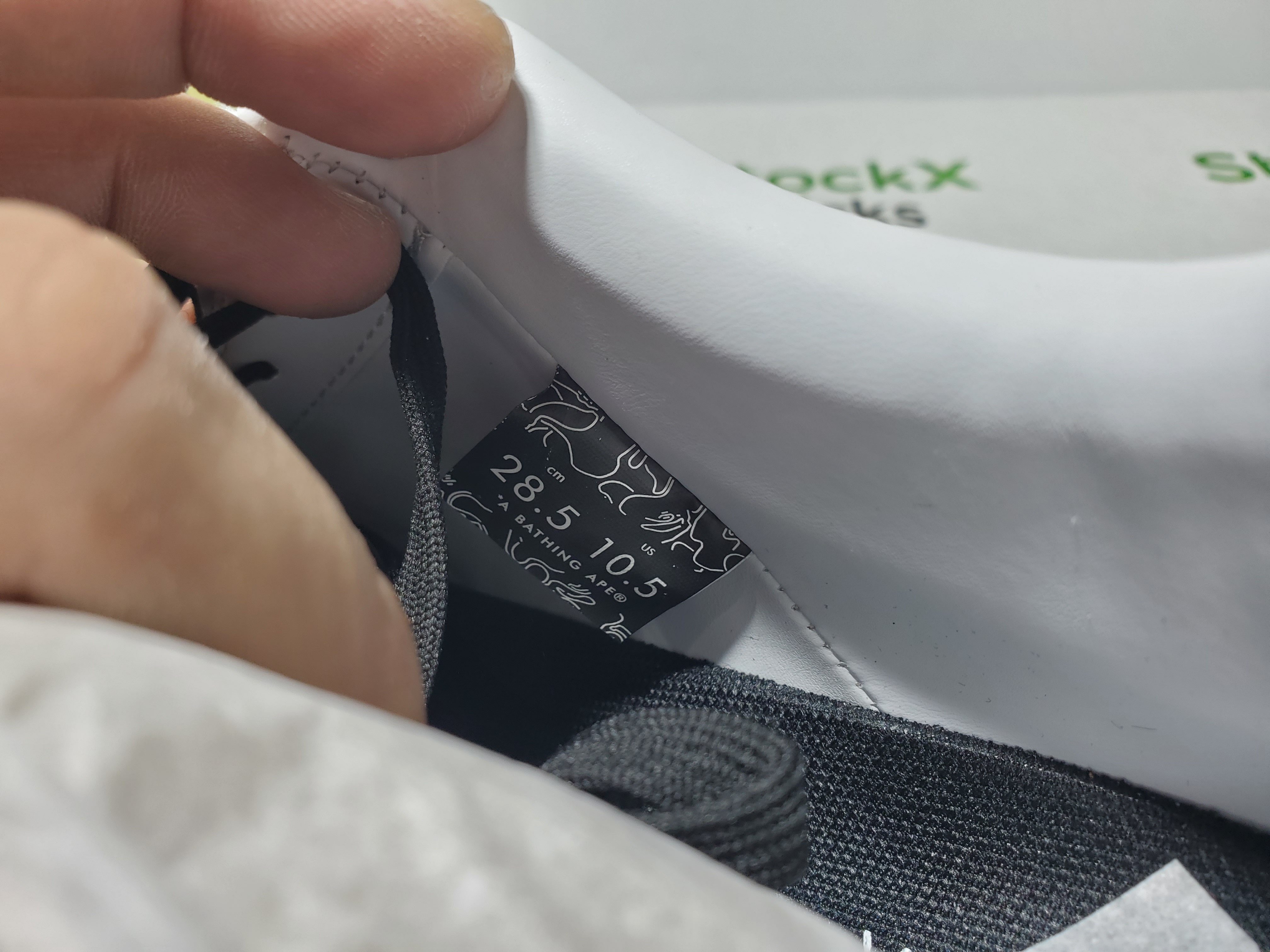 A Bathing Ape Bape Sta™ #2 star low-tops sneakers Black review Stockicks 06