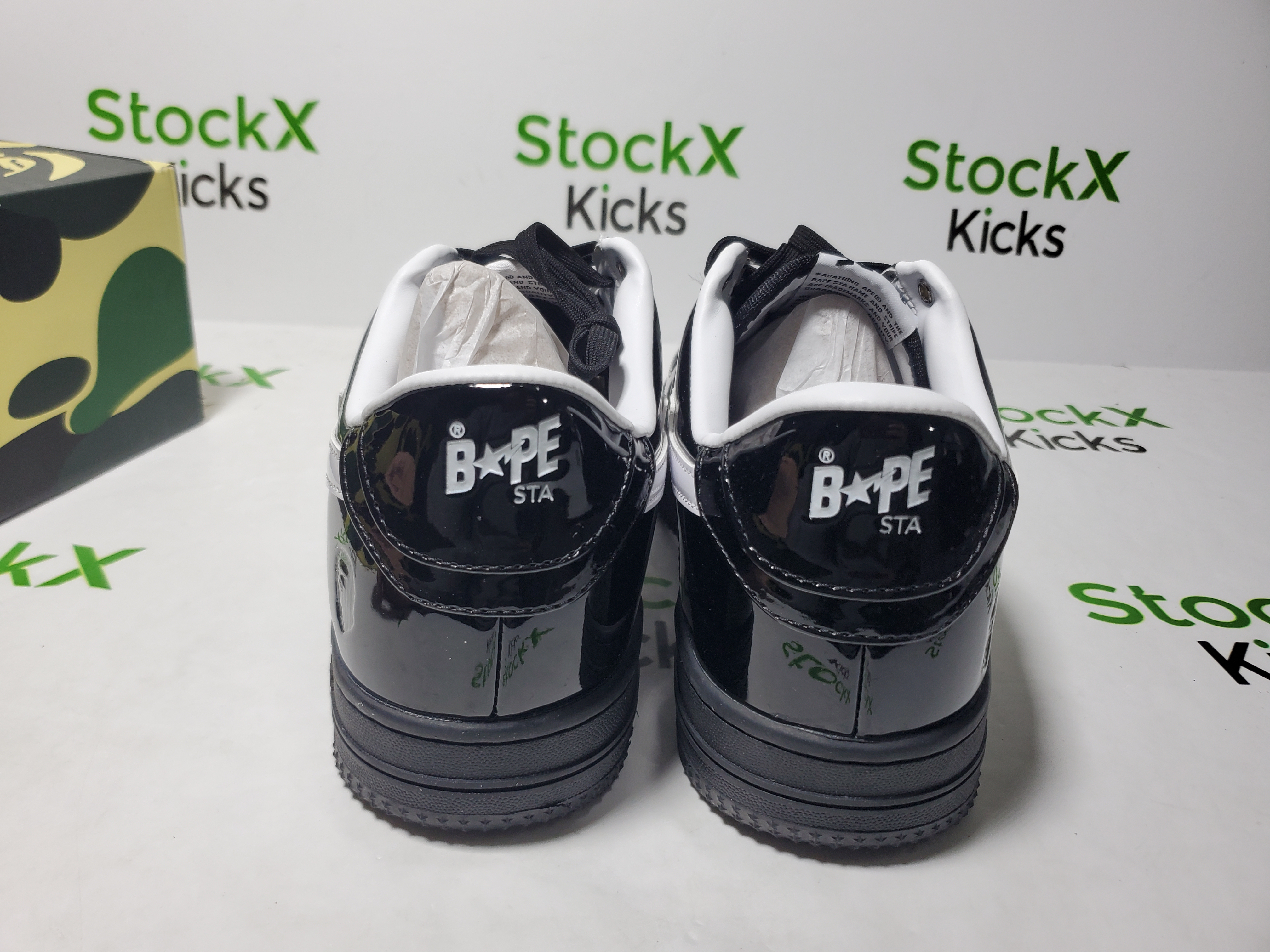 A Bathing Ape Bape Sta™ #2 star low-tops sneakers Black review Stockicks 03