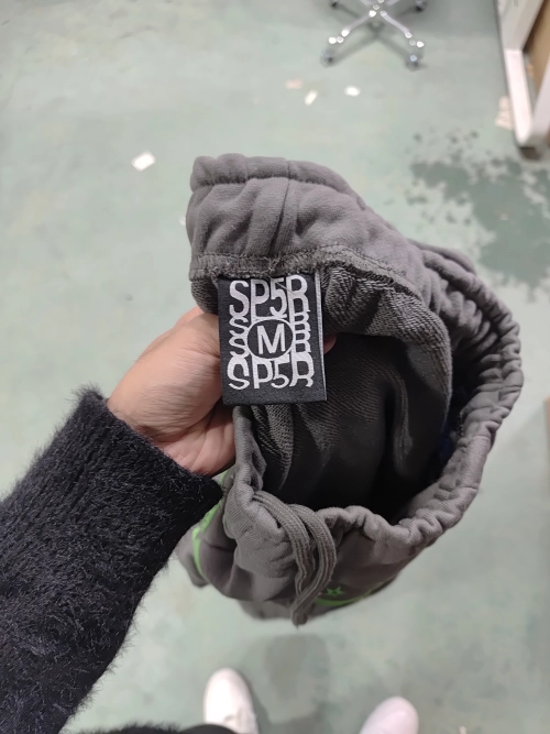Sp5der Wait Web Sweatpant Slate Grey review 