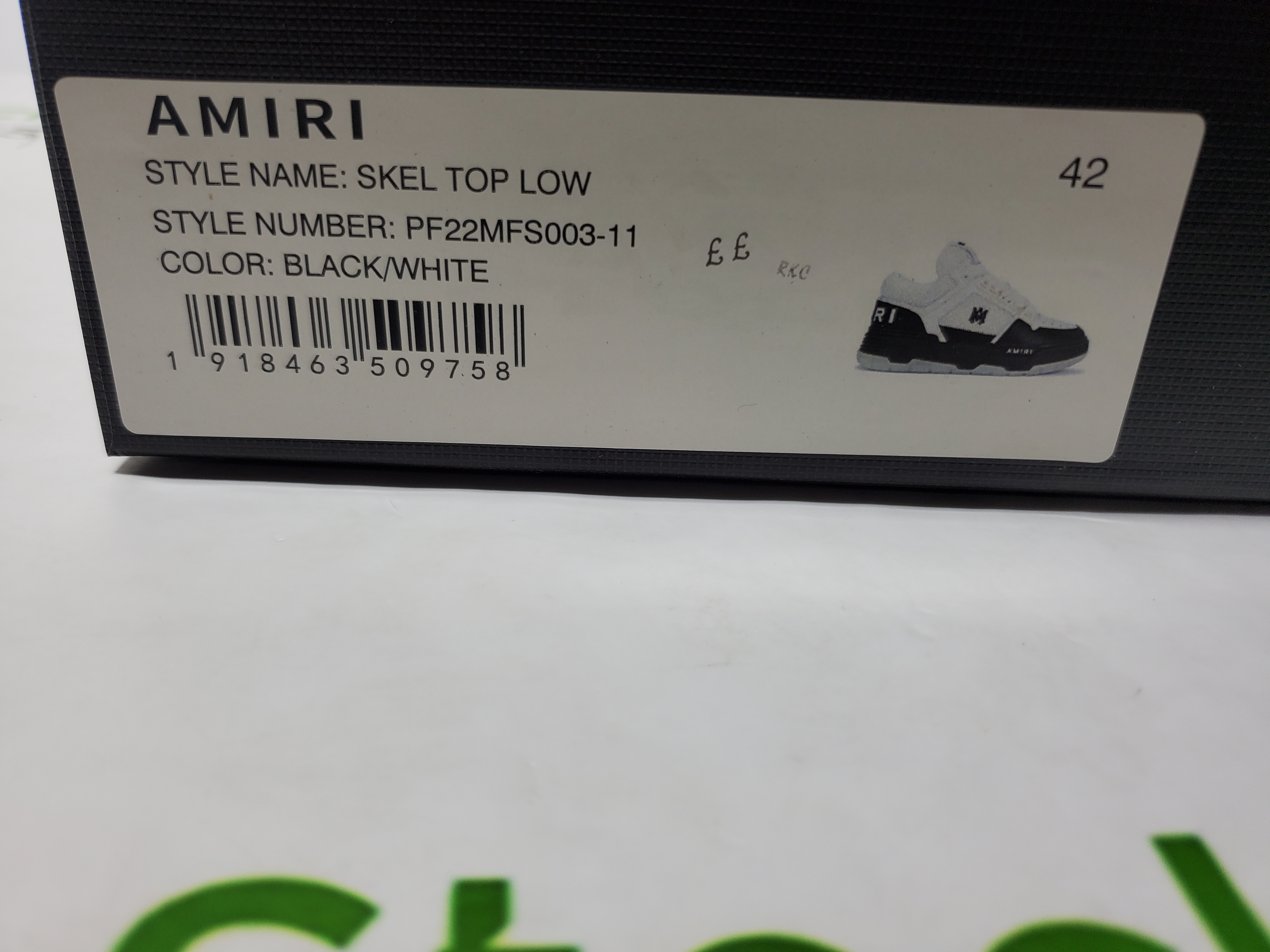 Amiri MA-1 Sneakers Panda White Black review Stockicks 00