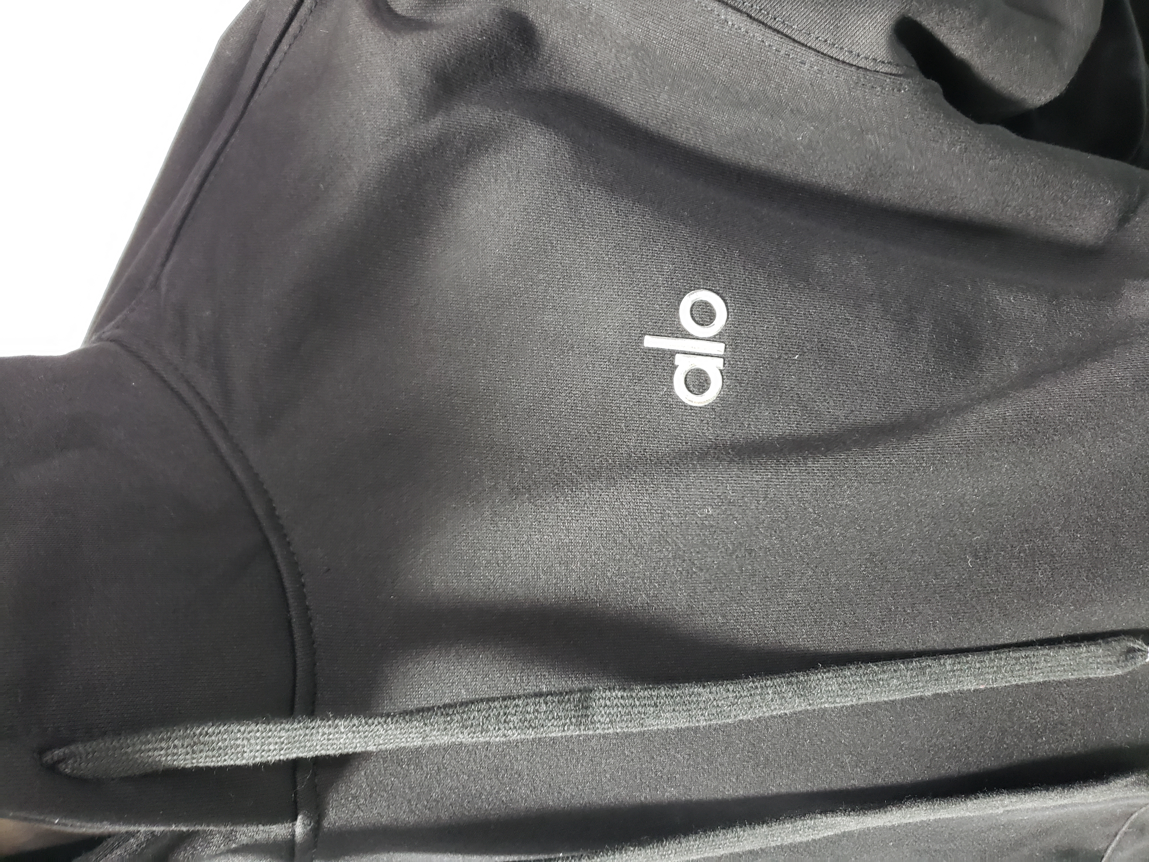 Alo Yoga Accolade 1/4 Zip Pullover Set Black Grey review Stockicks 02