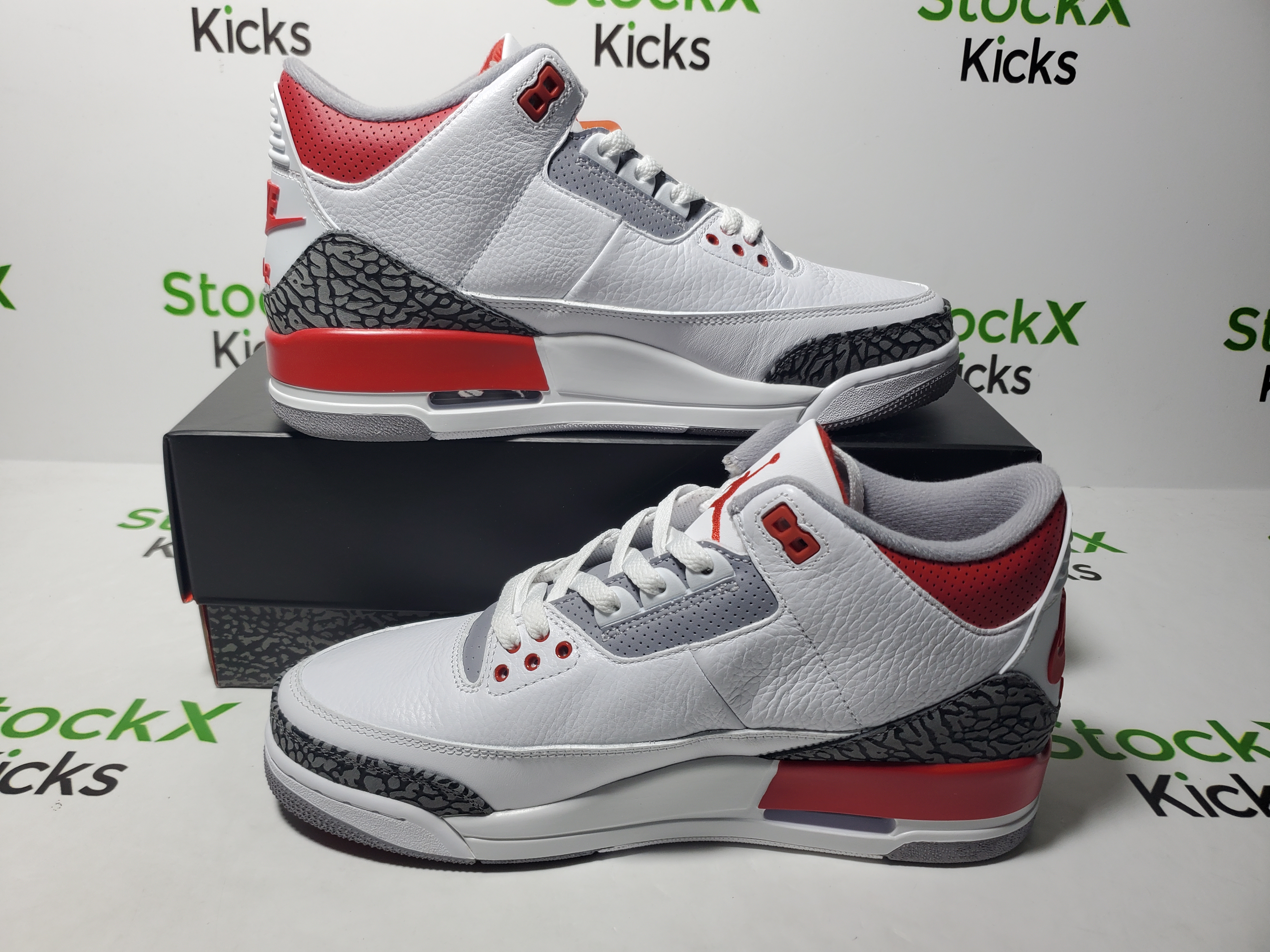 PK God Batch Air Jordan 3 Retro Fire Red (2022) DN3707-160 review Stockicks 01