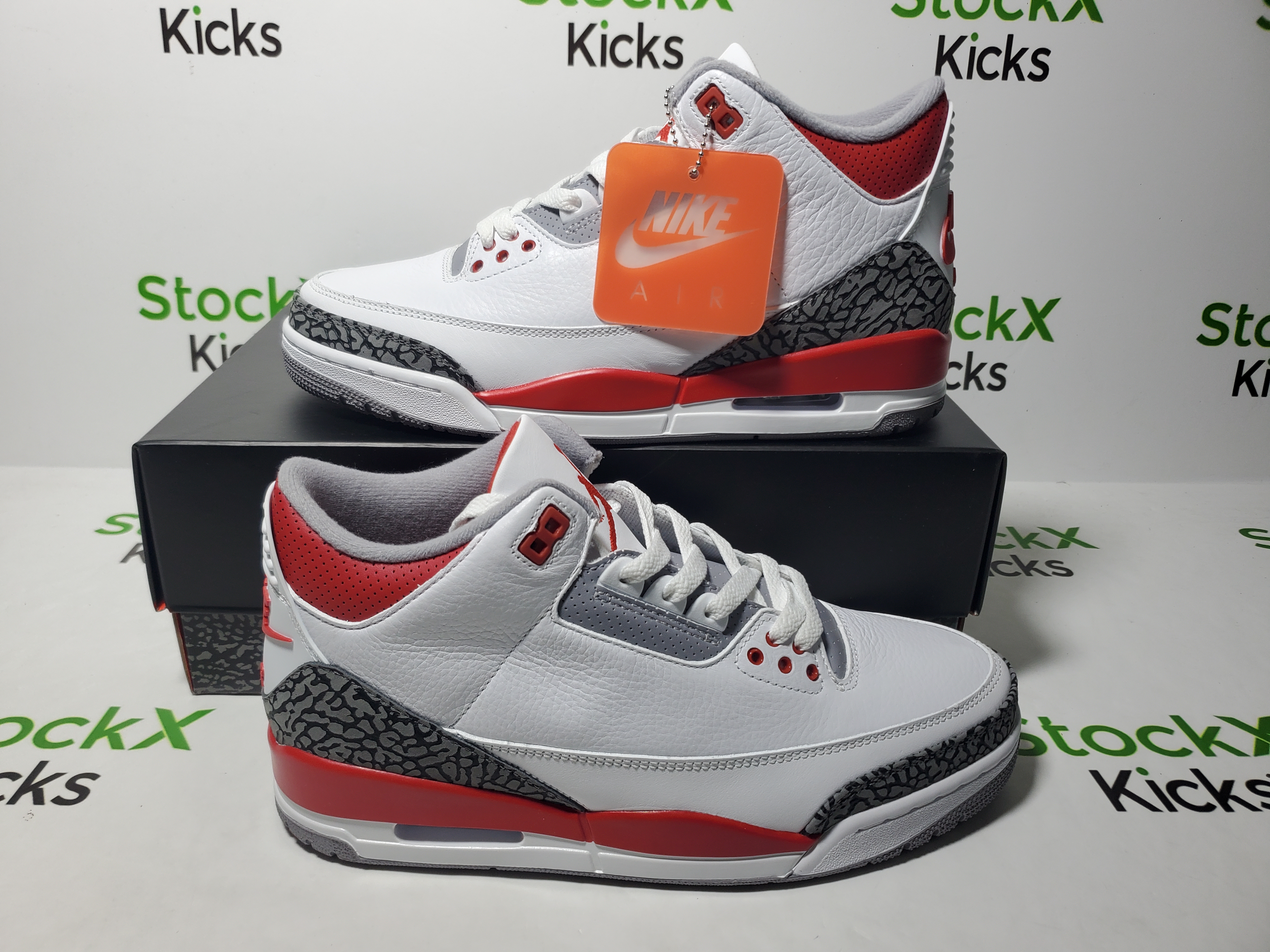 PK God Batch Air Jordan 3 Retro Fire Red (2022) DN3707-160 review Stockicks 02