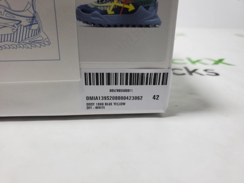 Off-White Odsy-1000 Blue Yellow SS20 OMIA139S 2080004 23062 review 
