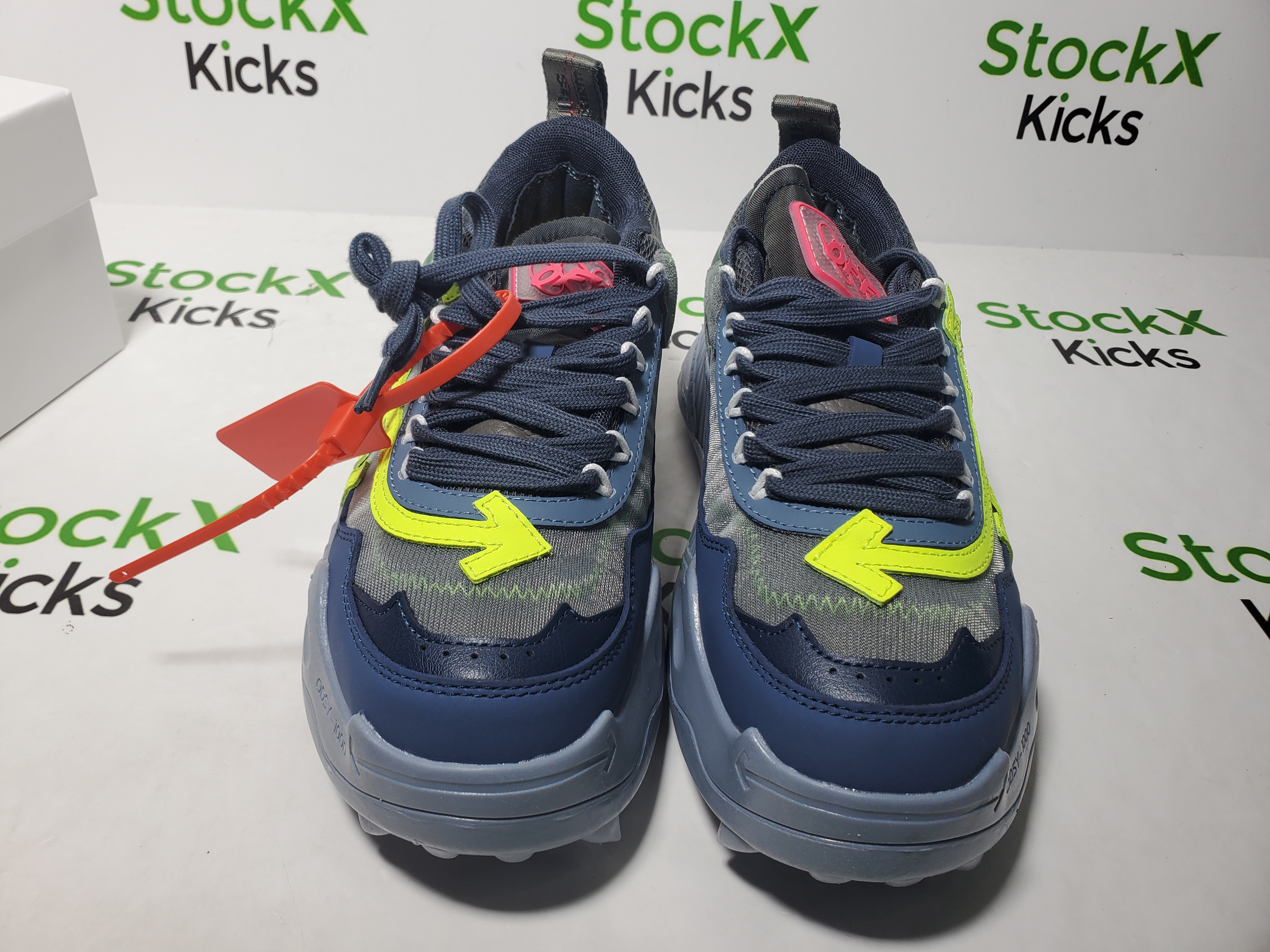 Off-White Odsy-1000 Blue Yellow SS20 OMIA139S 2080004 23062 review Stockicks 04