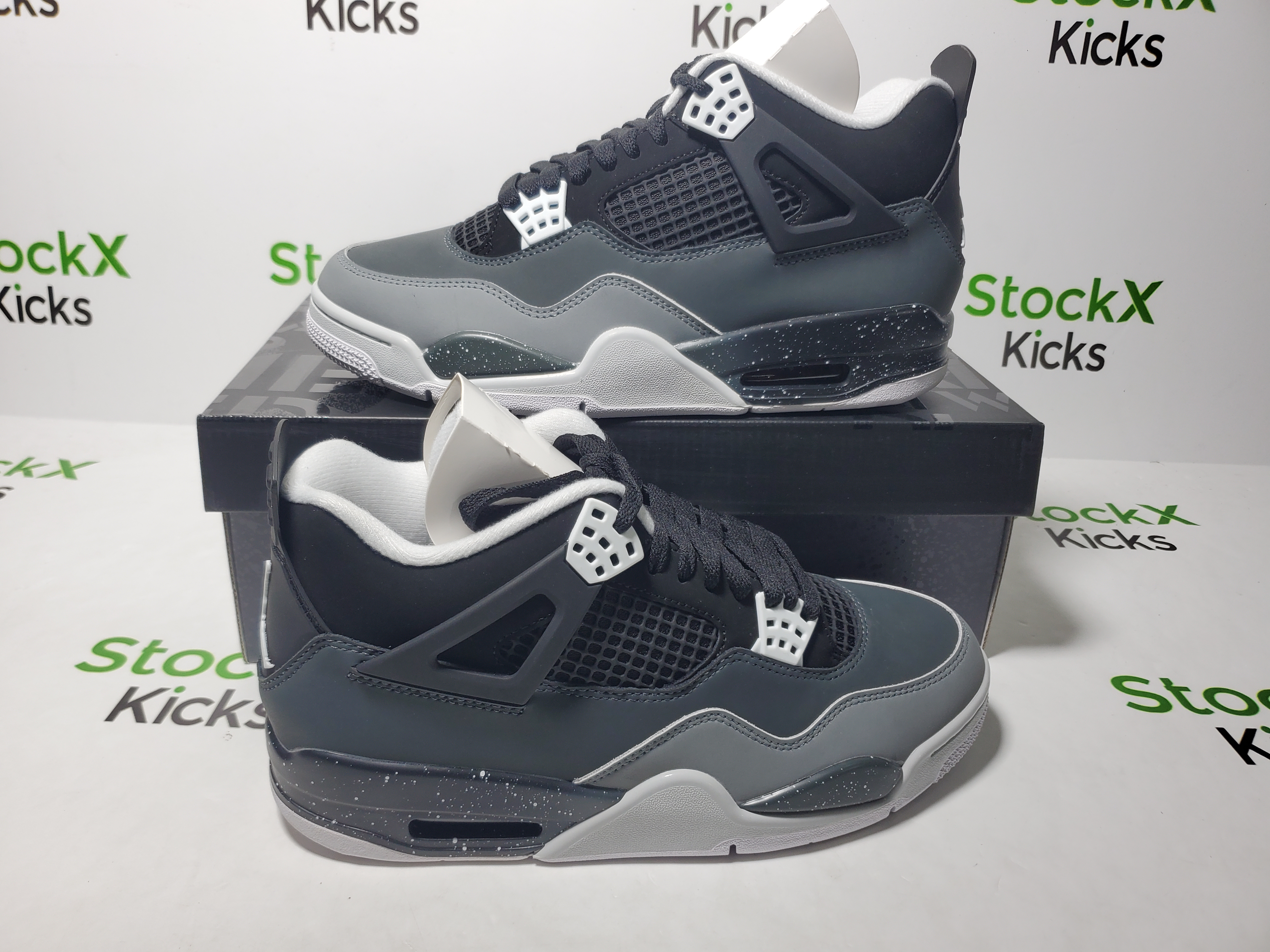 PK God Batch Air Jordan 4 Retro Fear Pack 626969-030 review Stockicks 01