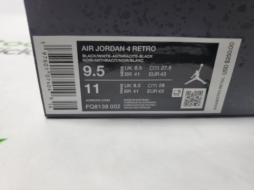 PK God Batch Air Jordan 4 Retro Fear Pack 626969-030 review 