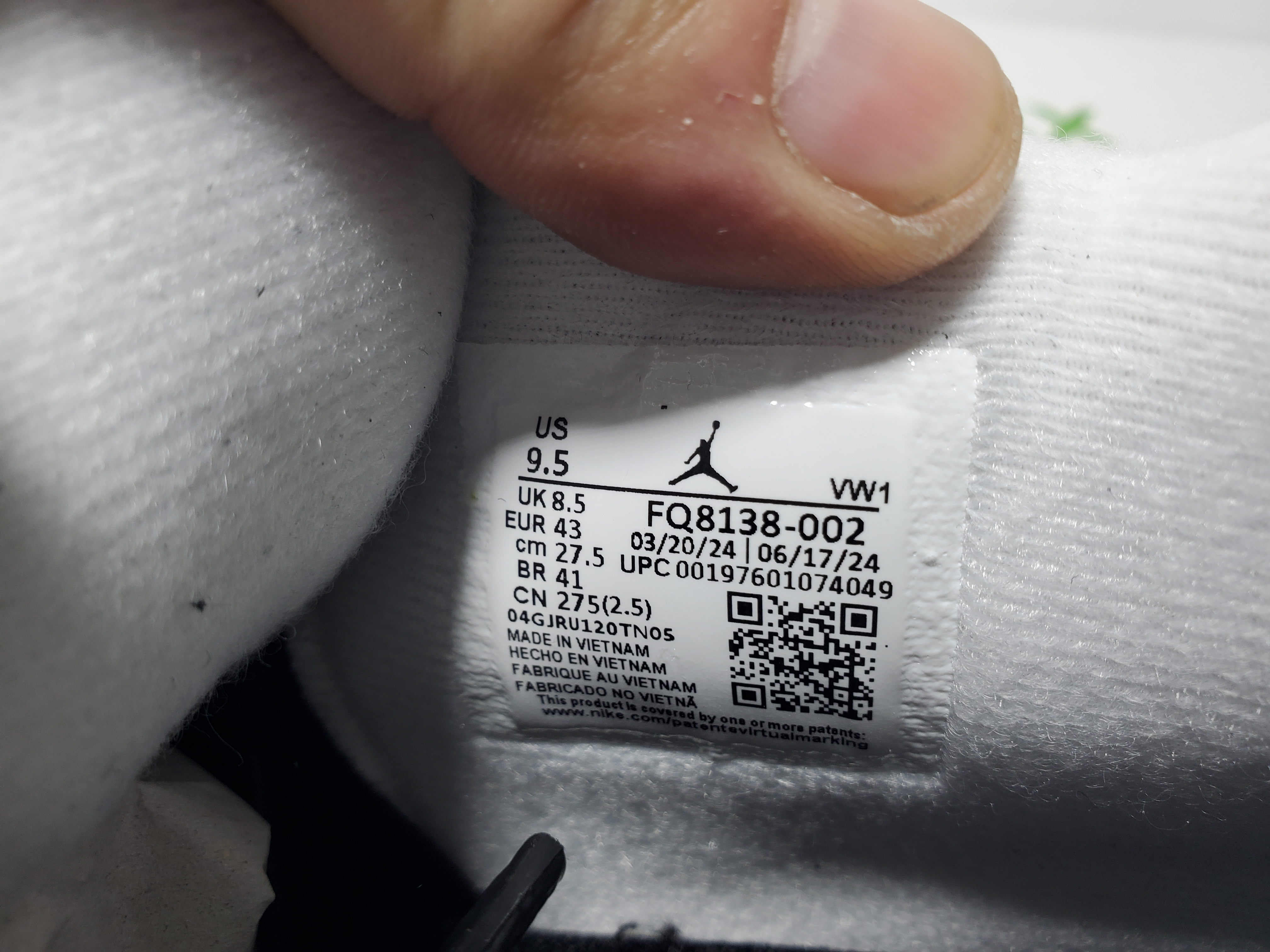 PK God Batch Air Jordan 4 Retro Fear Pack 626969-030 review Stockicks 06