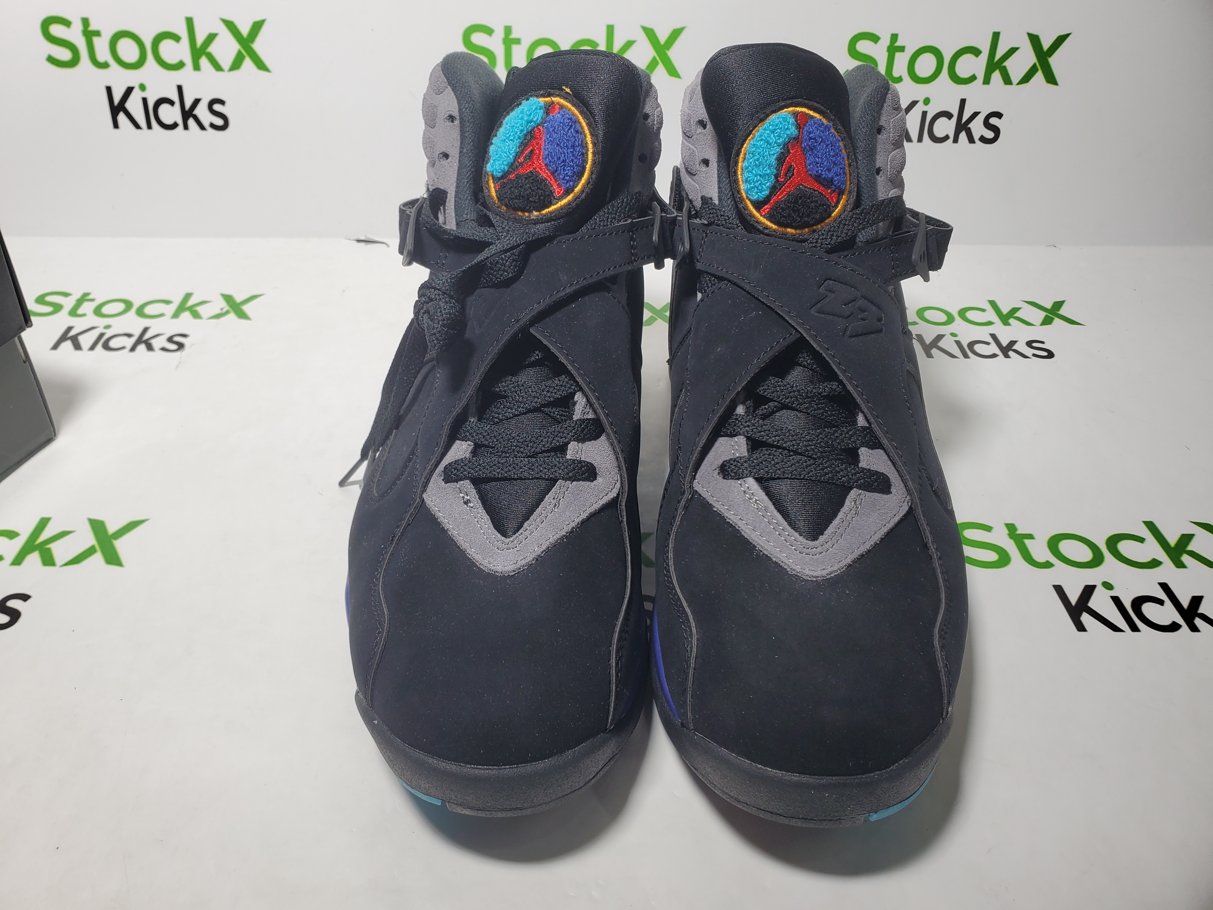 PK God Batch Air Jordan 8 Retro Aqua 305381-025 review Stockicks 04