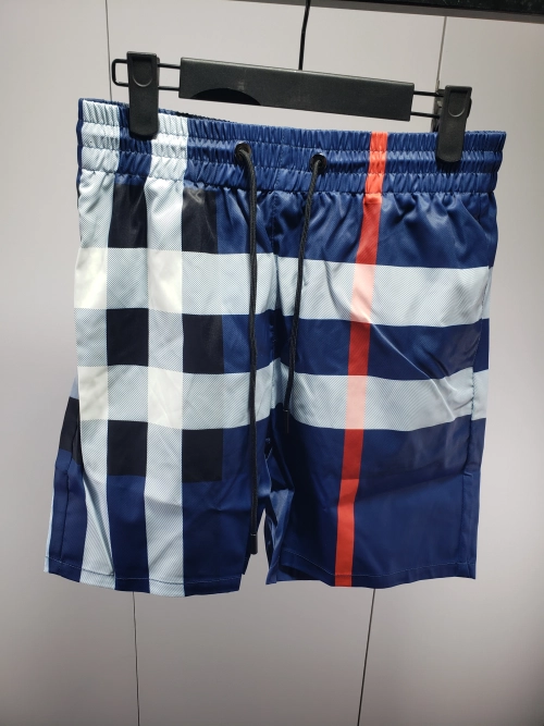 Burberry Check Swim Shorts Carbon Blue CK AA9PB review 
