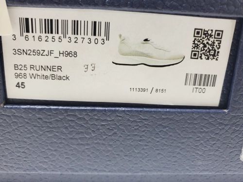 Dior B25 Runner White Oblique Suede 3SN259YTR-H069 review 