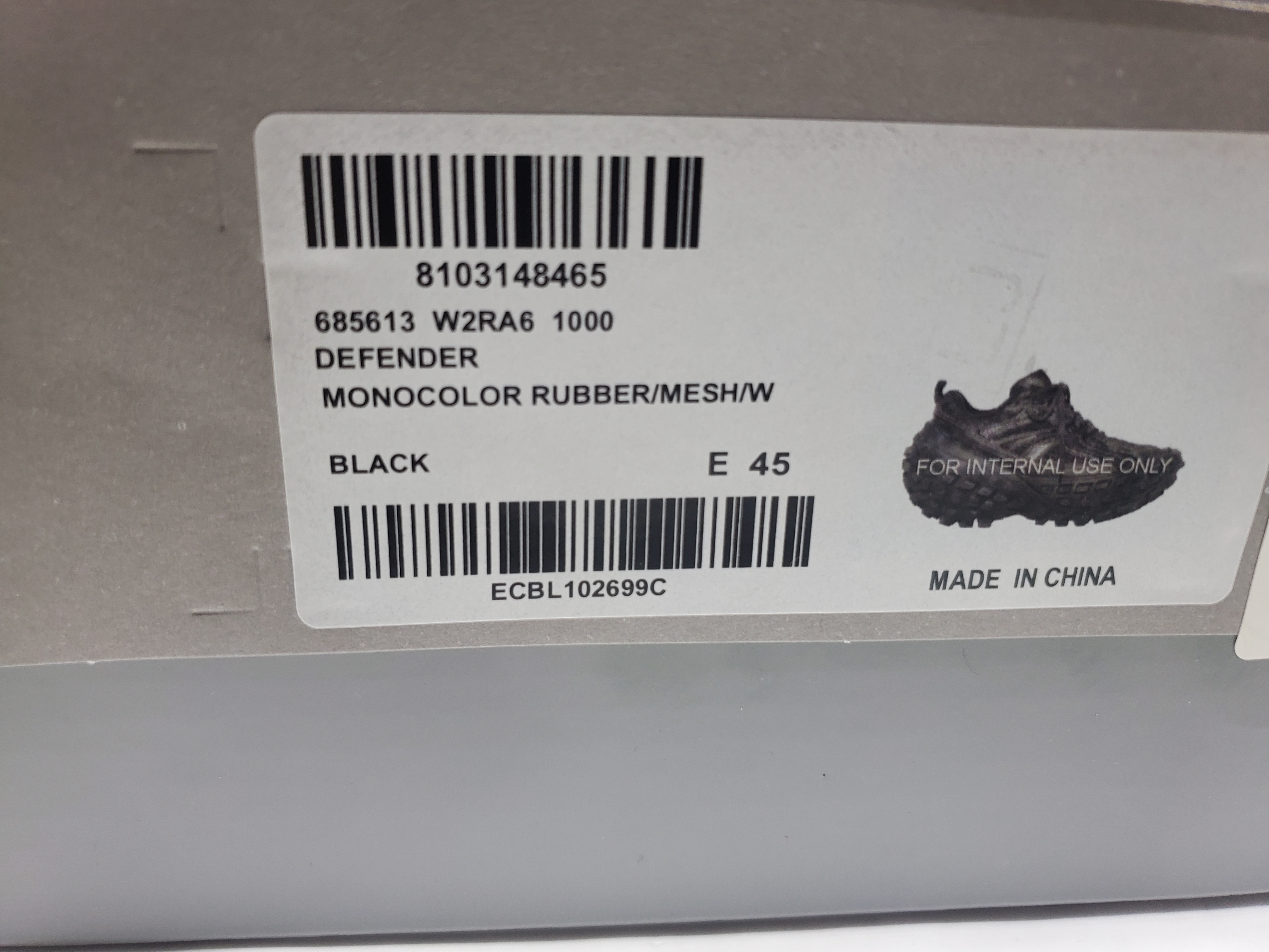 Balenciaga Defender Black 685613 W2RA6 1000 review Stockicks 00