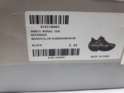 Balenciaga Defender Black 685613 W2RA6 1000 review 