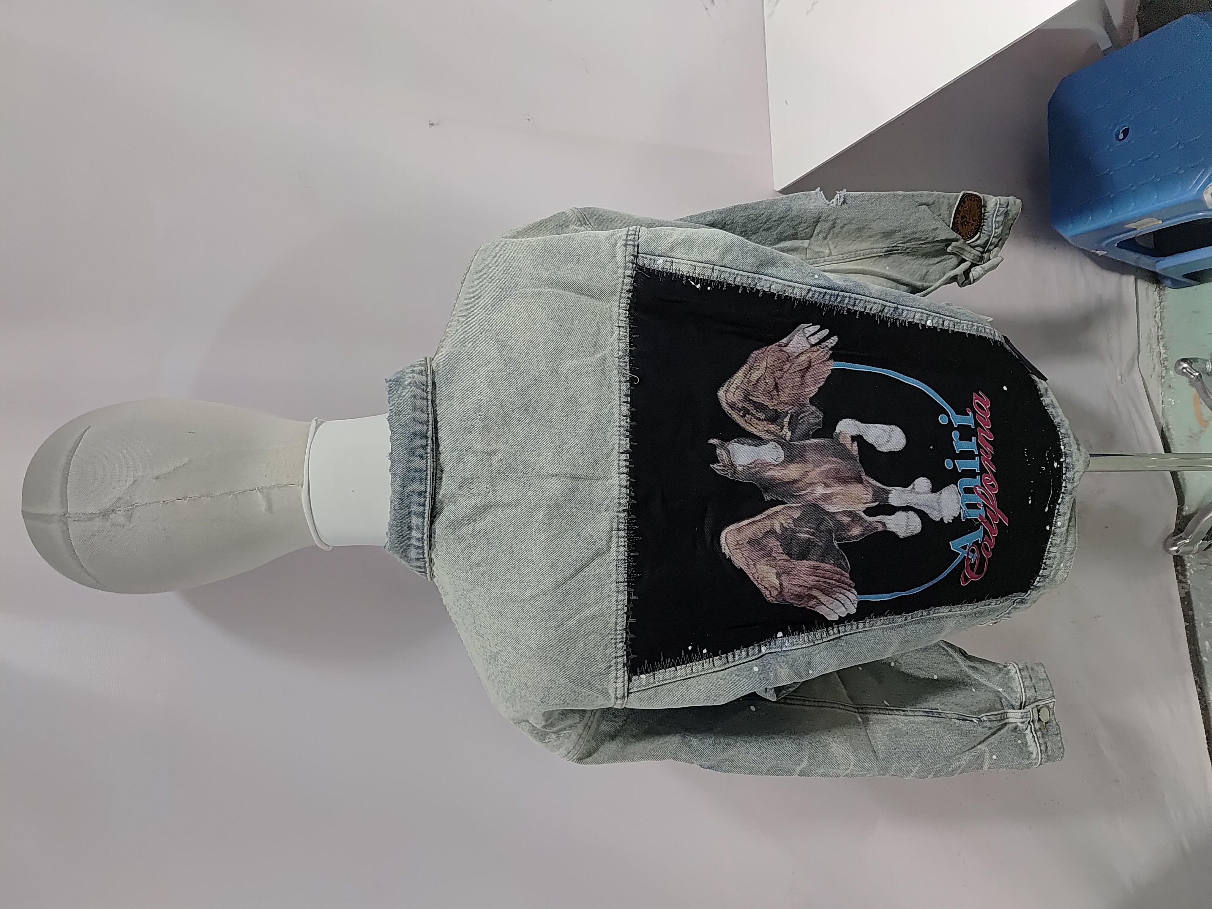 Amiri Casual Denim Jackets #5023 review Stockicks 00