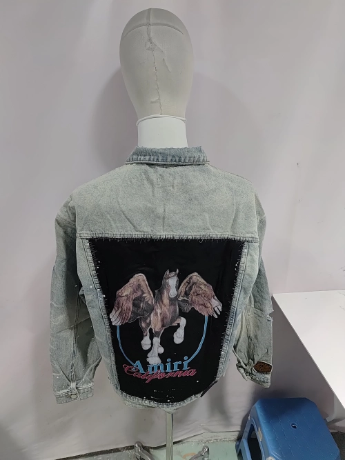 Amiri Casual Denim Jackets #5023 review 