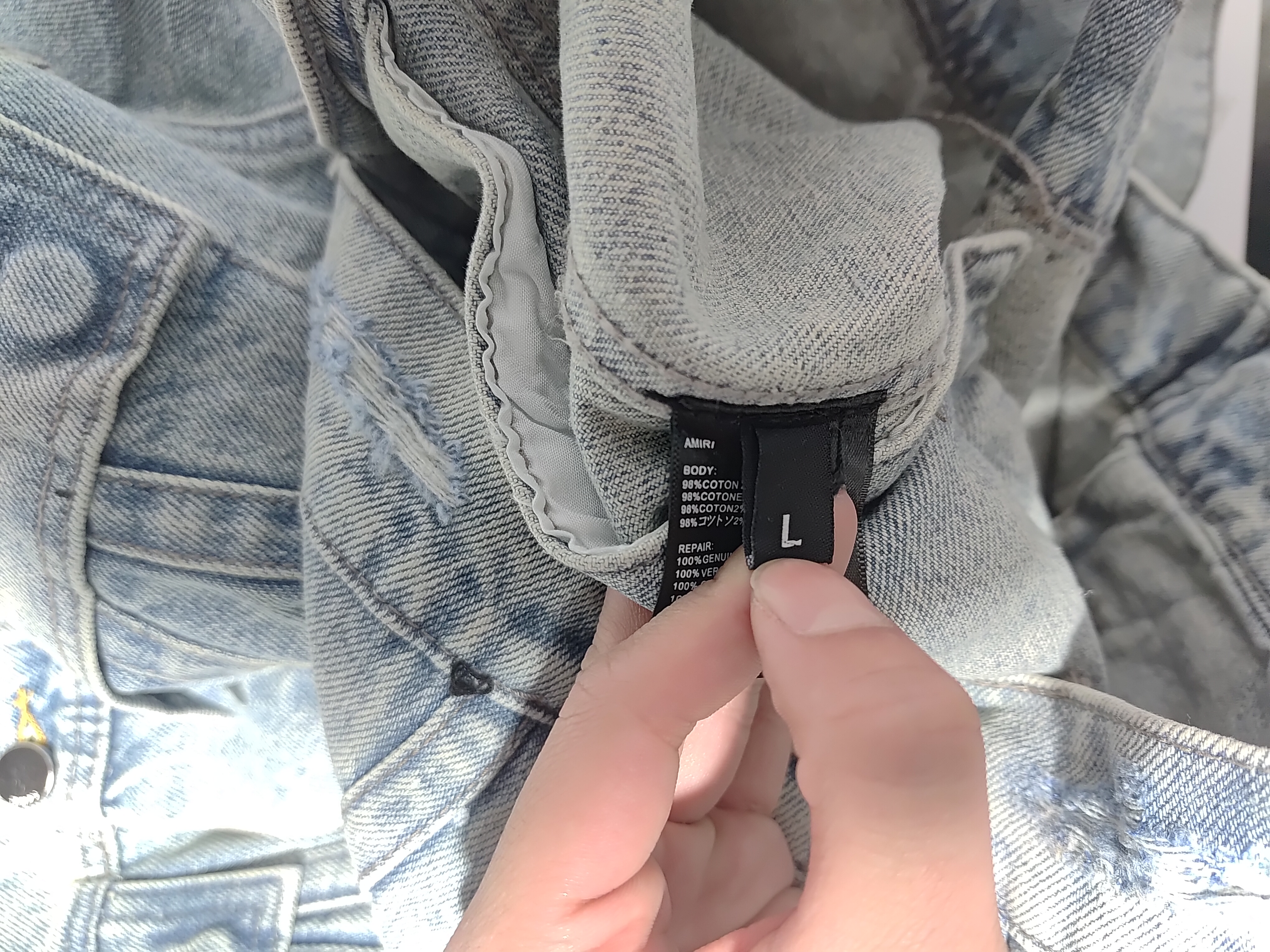 Amiri Casual Denim Jackets #5023 review Stockicks 05