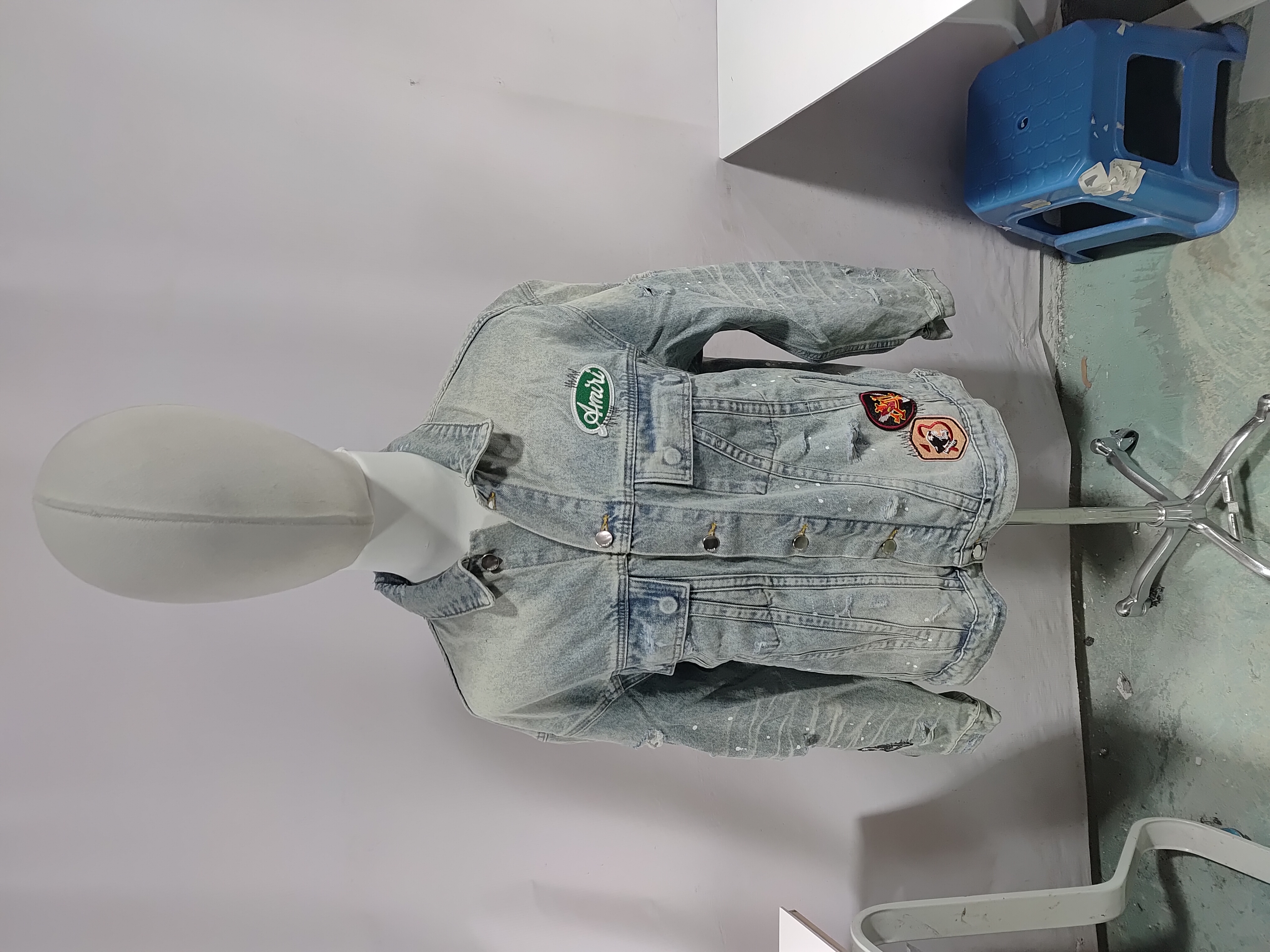 Amiri Casual Denim Jackets #5023 review Stockicks 04