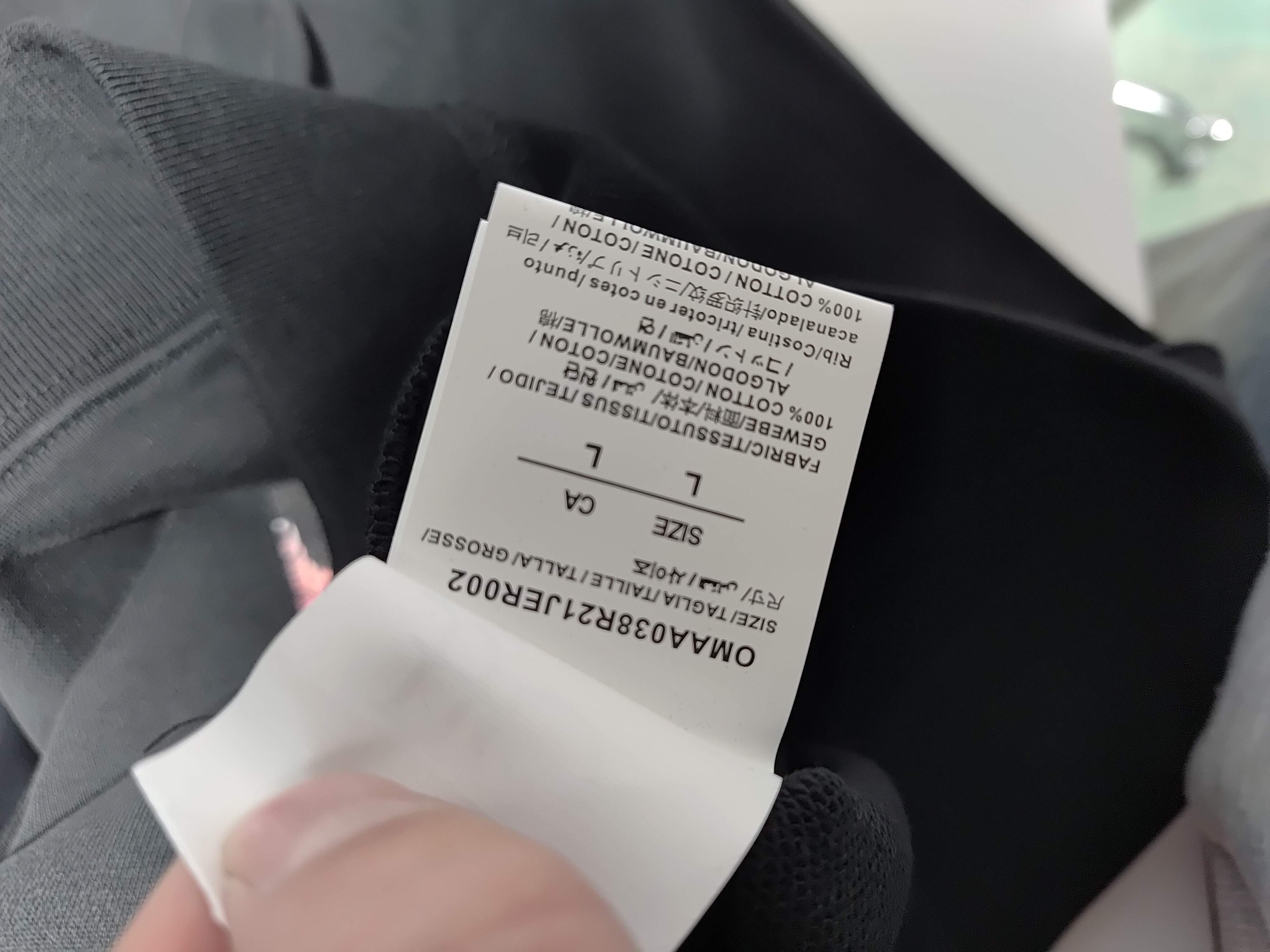 OFF WHITE Angel religious crew neck sweatshirt P95 review Stockicks 04