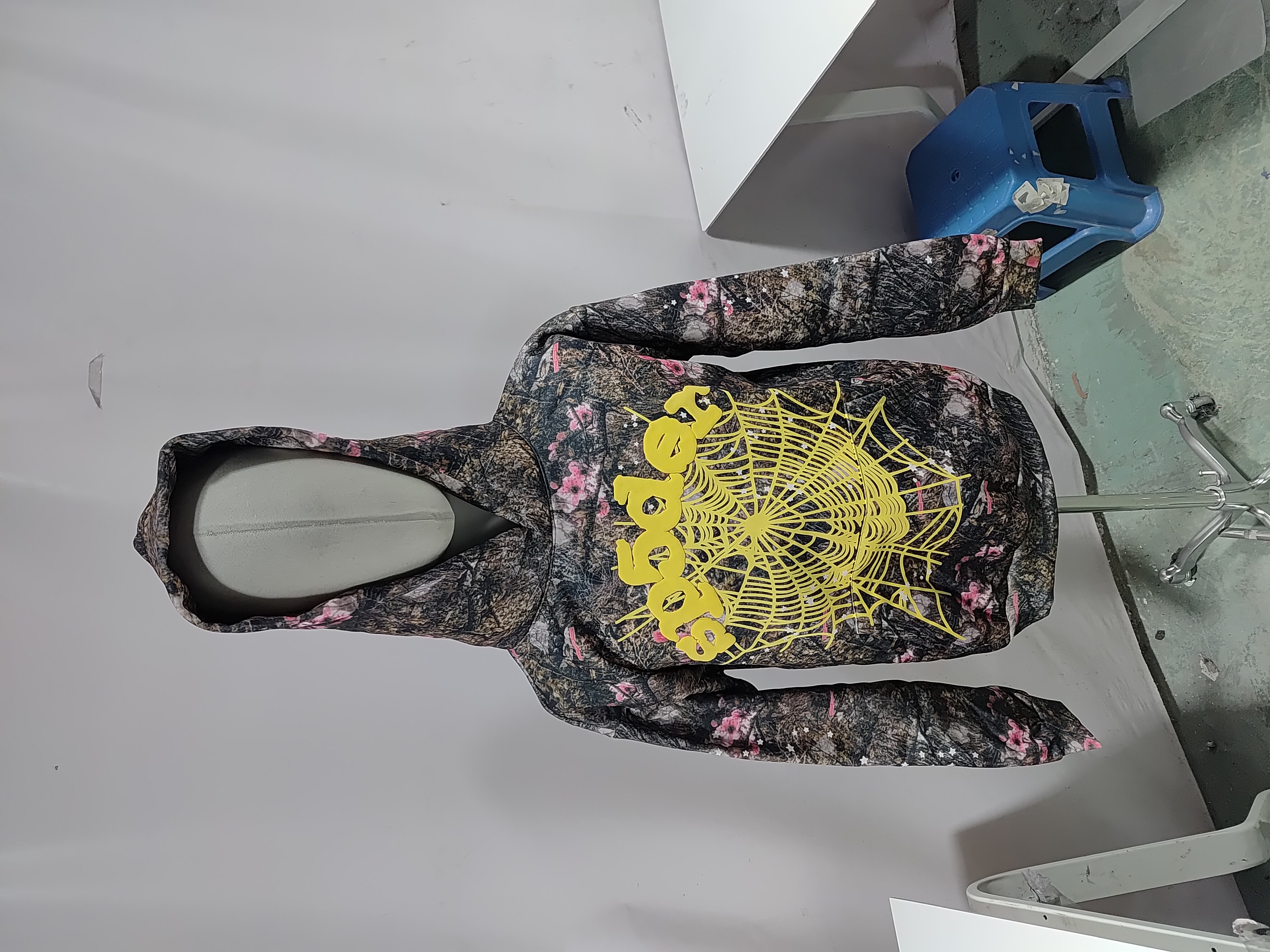 Sp5der Real Tree OG Web Hoodie Camo YZ GE955 review Stockicks 02