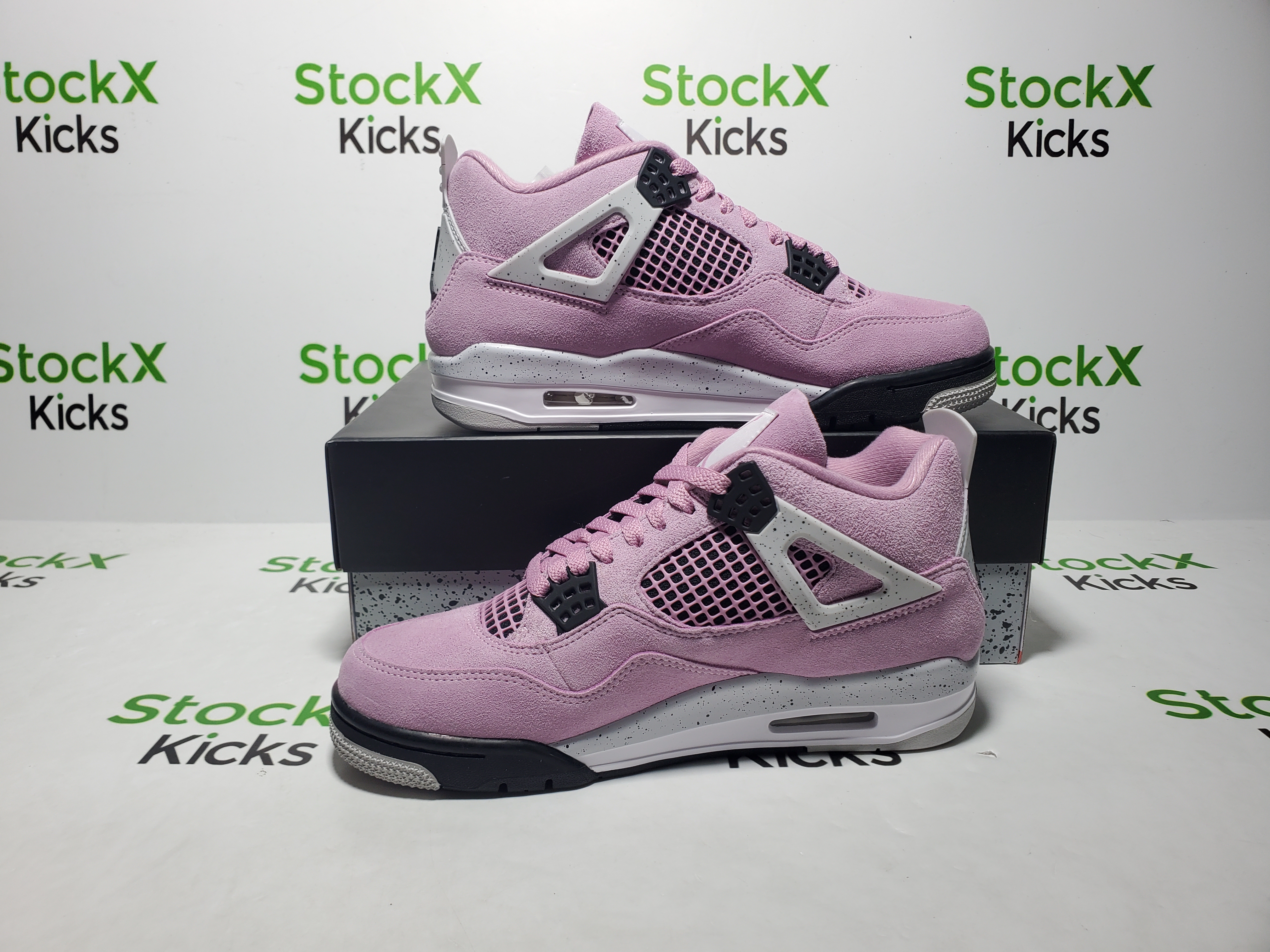 PK God Batch Air Jordan 4 Orchid AQ9129-501 review Stockicks 06
