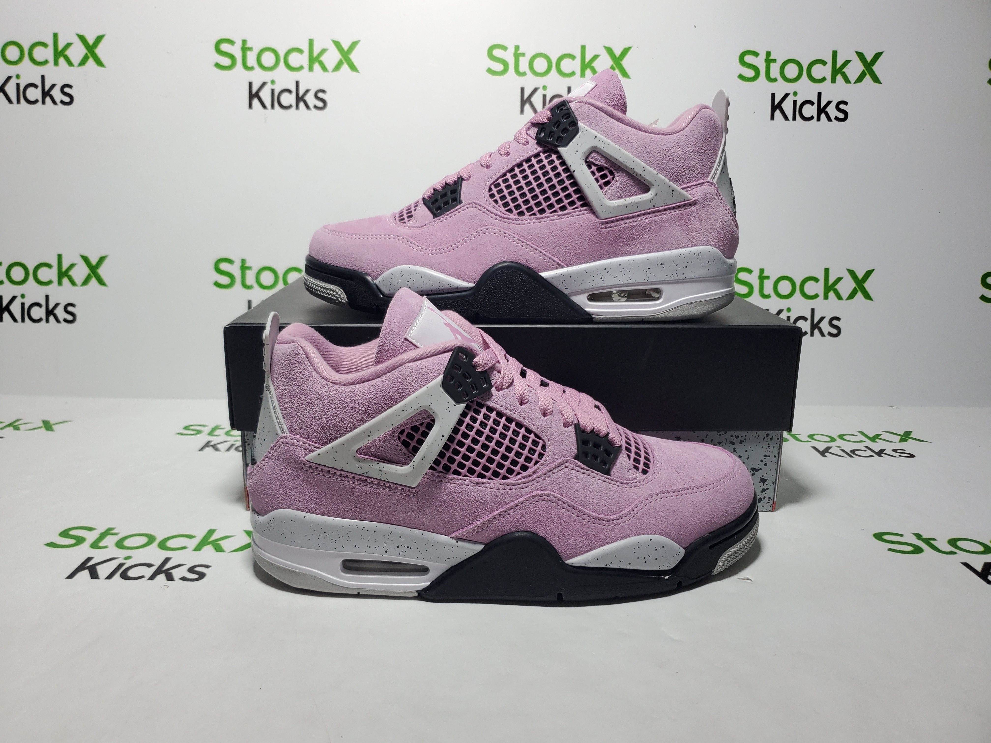 PK God Batch Air Jordan 4 Orchid AQ9129-501 review Stockicks 05