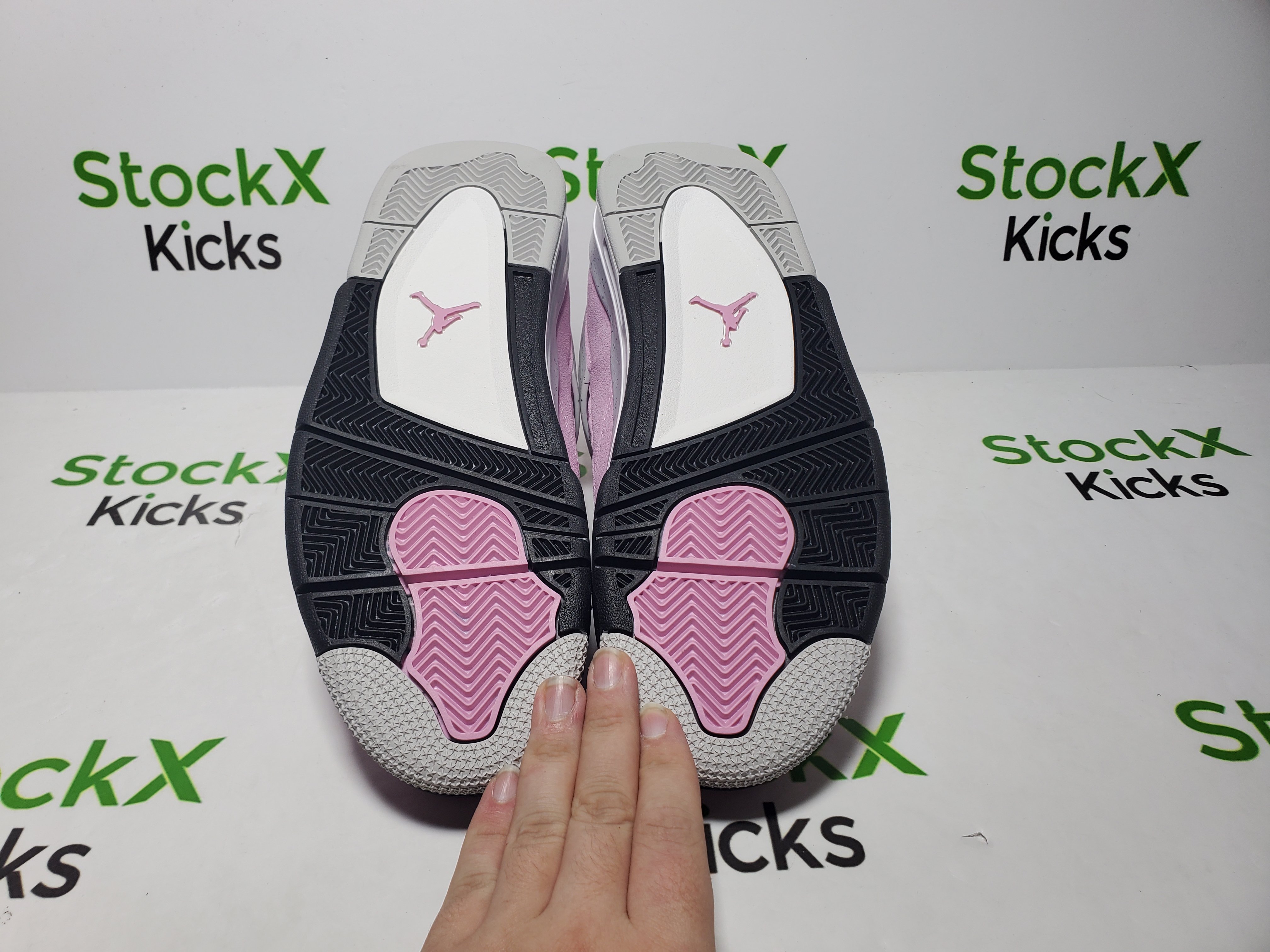 PK God Batch Air Jordan 4 Orchid AQ9129-501 review Stockicks 04