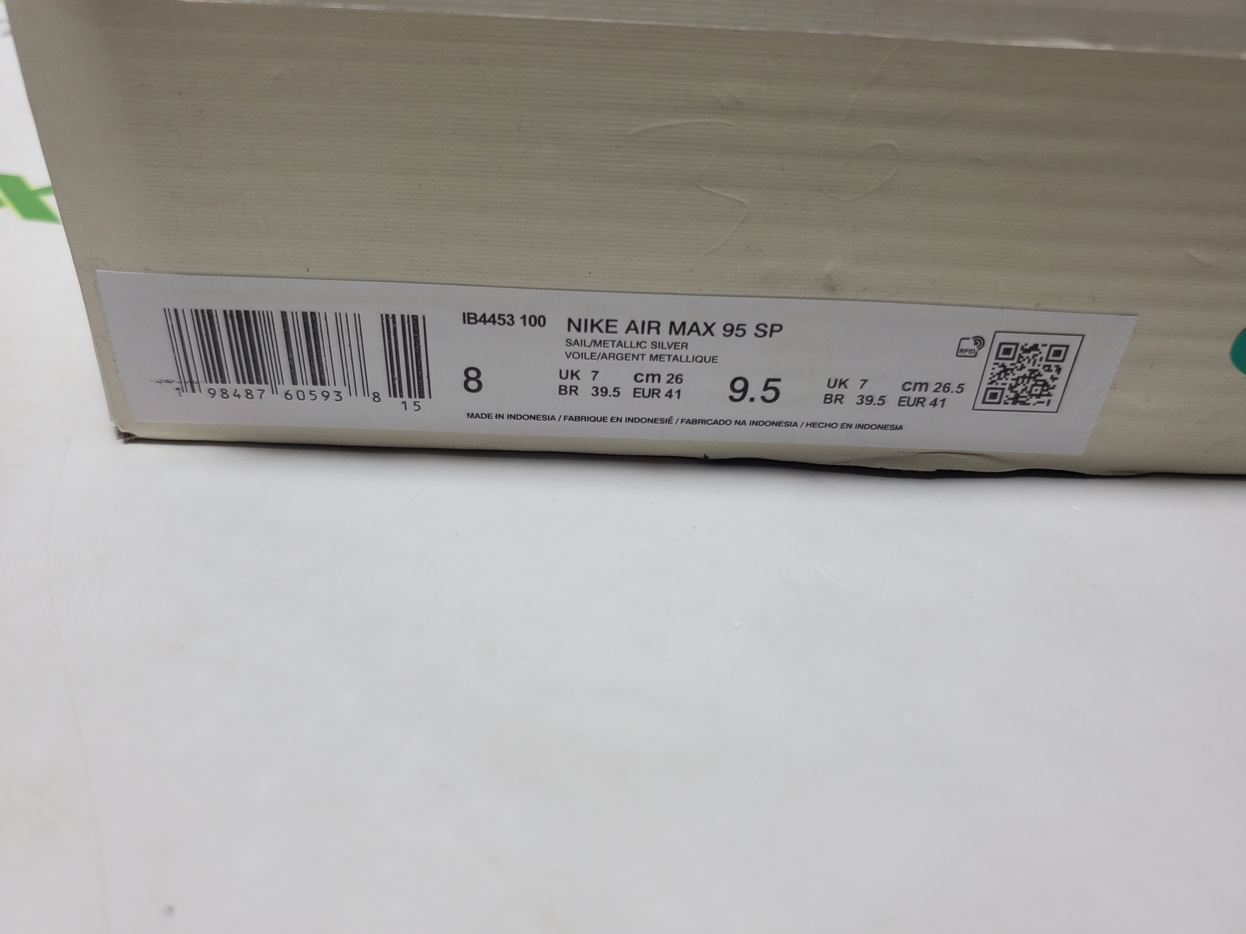 PK God Batch Nike Air Max 95 x UNDEFEATED White IB4453-100 review Stockicks 00