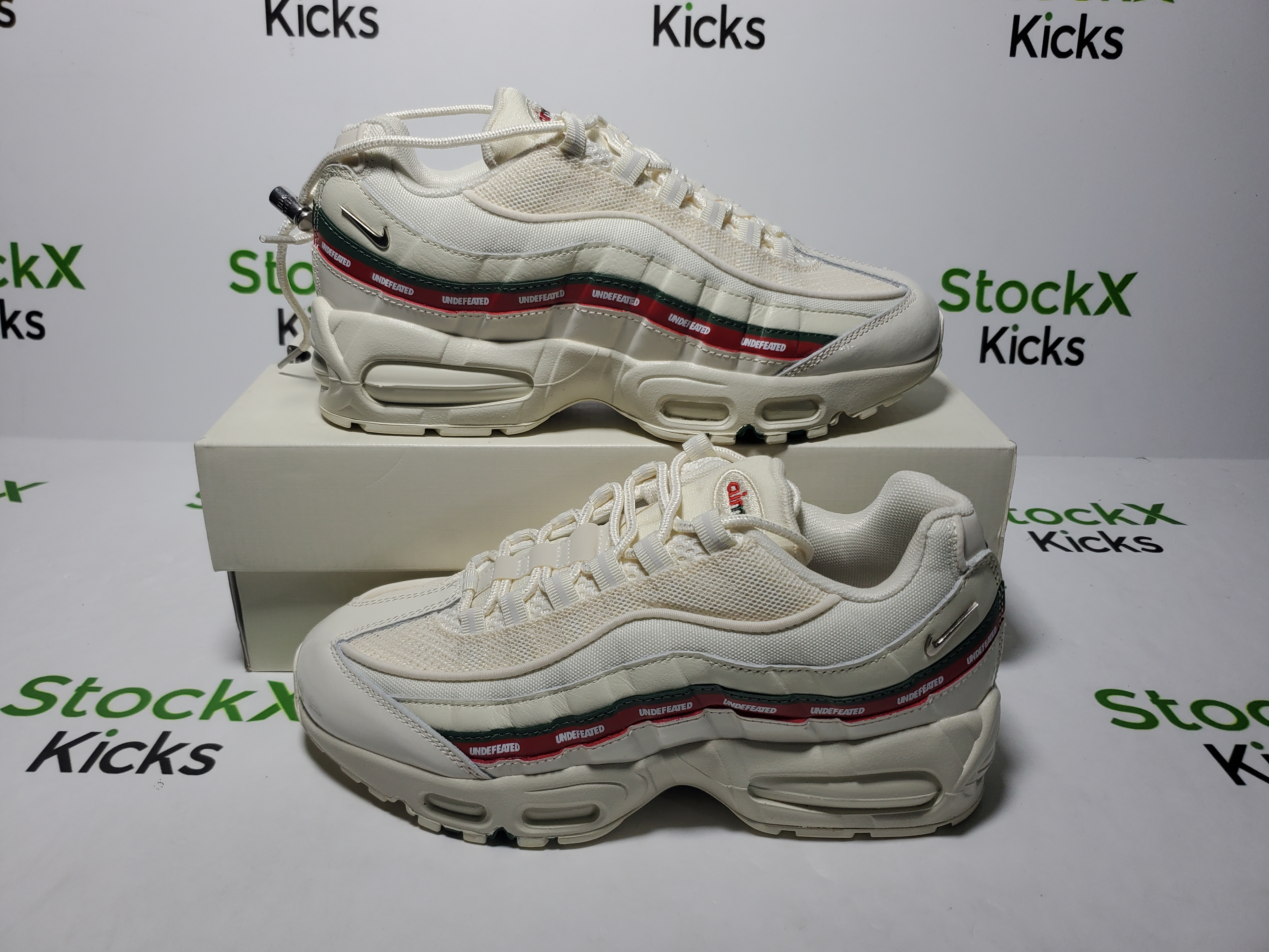 PK God Batch Nike Air Max 95 x UNDEFEATED White IB4453-100 review Stockicks 01