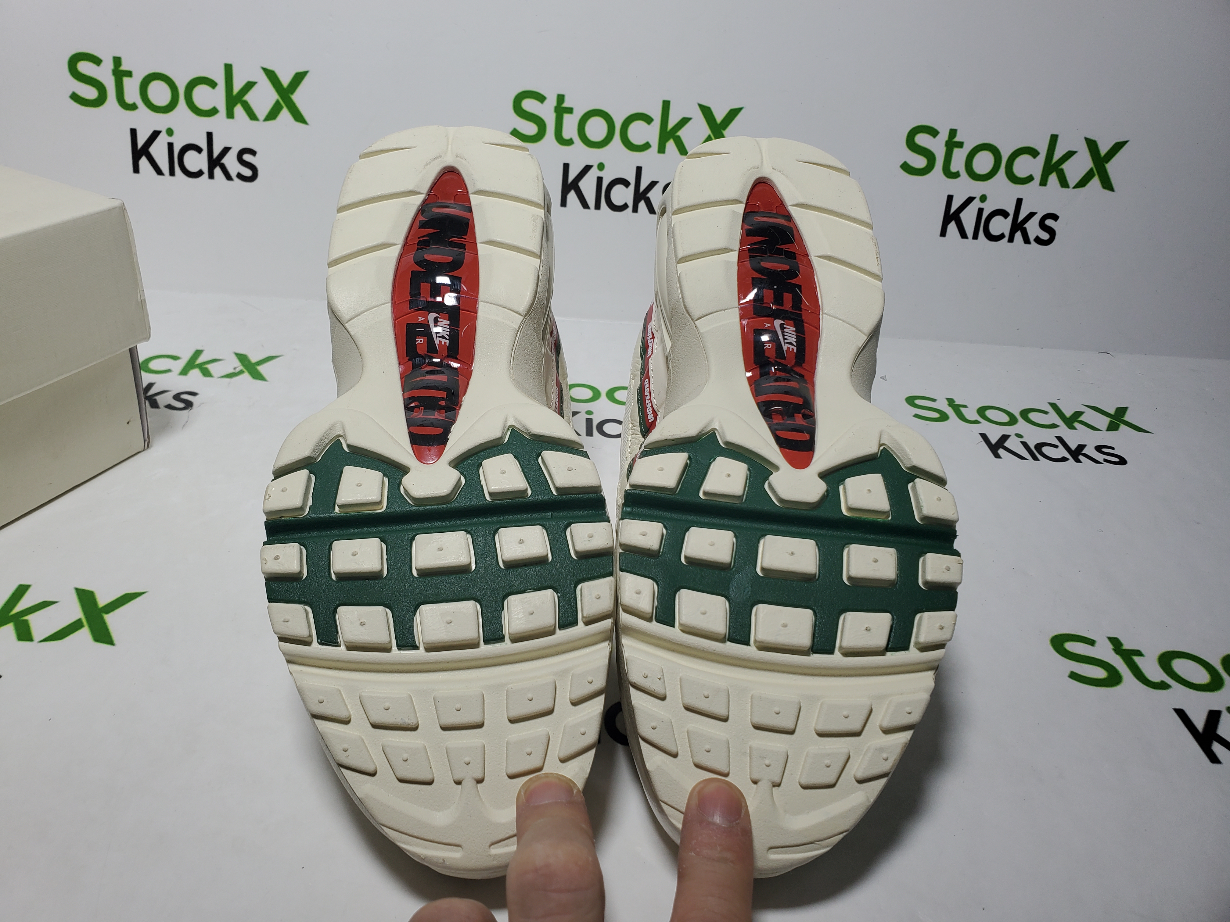 PK God Batch Nike Air Max 95 x UNDEFEATED White IB4453-100 review Stockicks 05