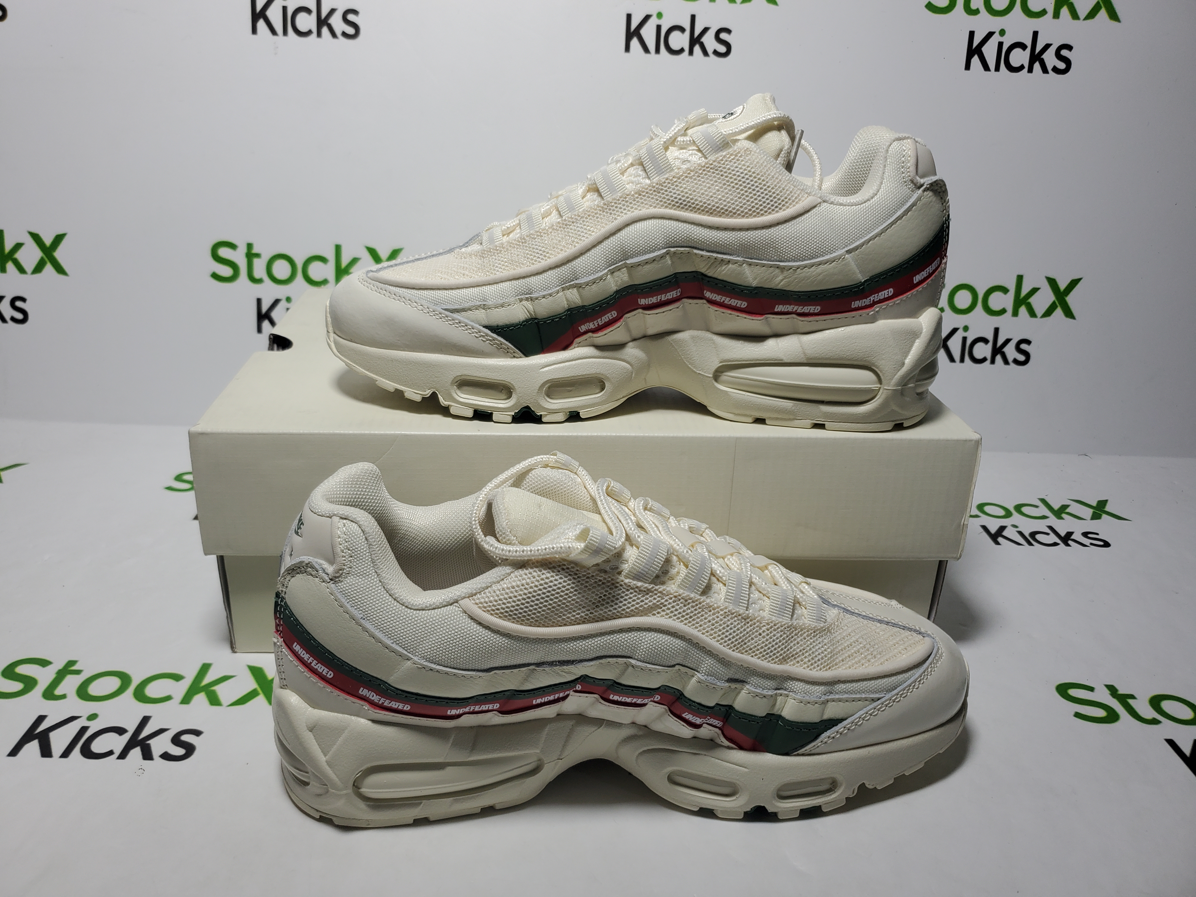 PK God Batch Nike Air Max 95 x UNDEFEATED White IB4453-100 review Stockicks 02