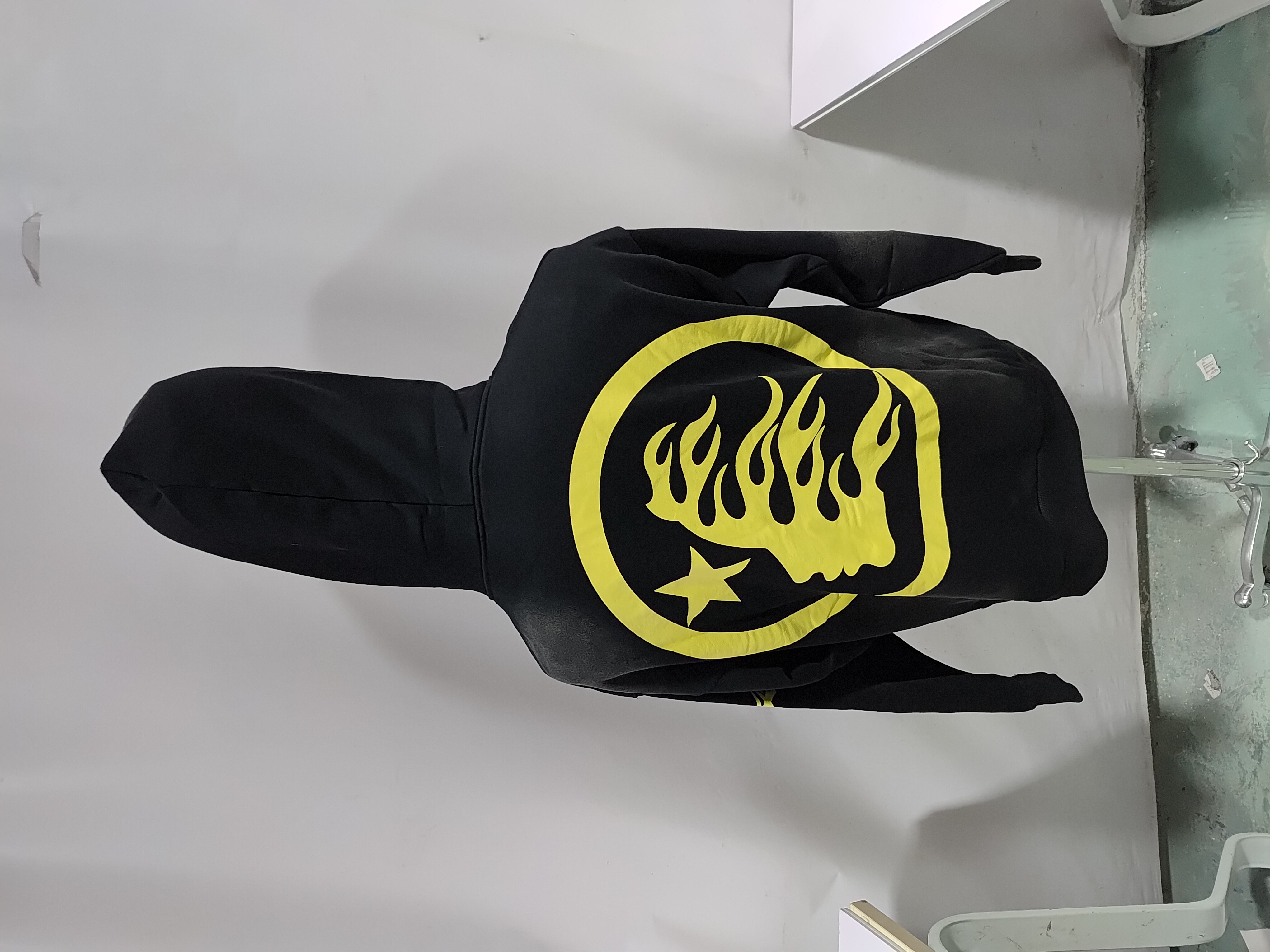 Hellstar No Guts No Glory Hoodie Black review Stockicks 03