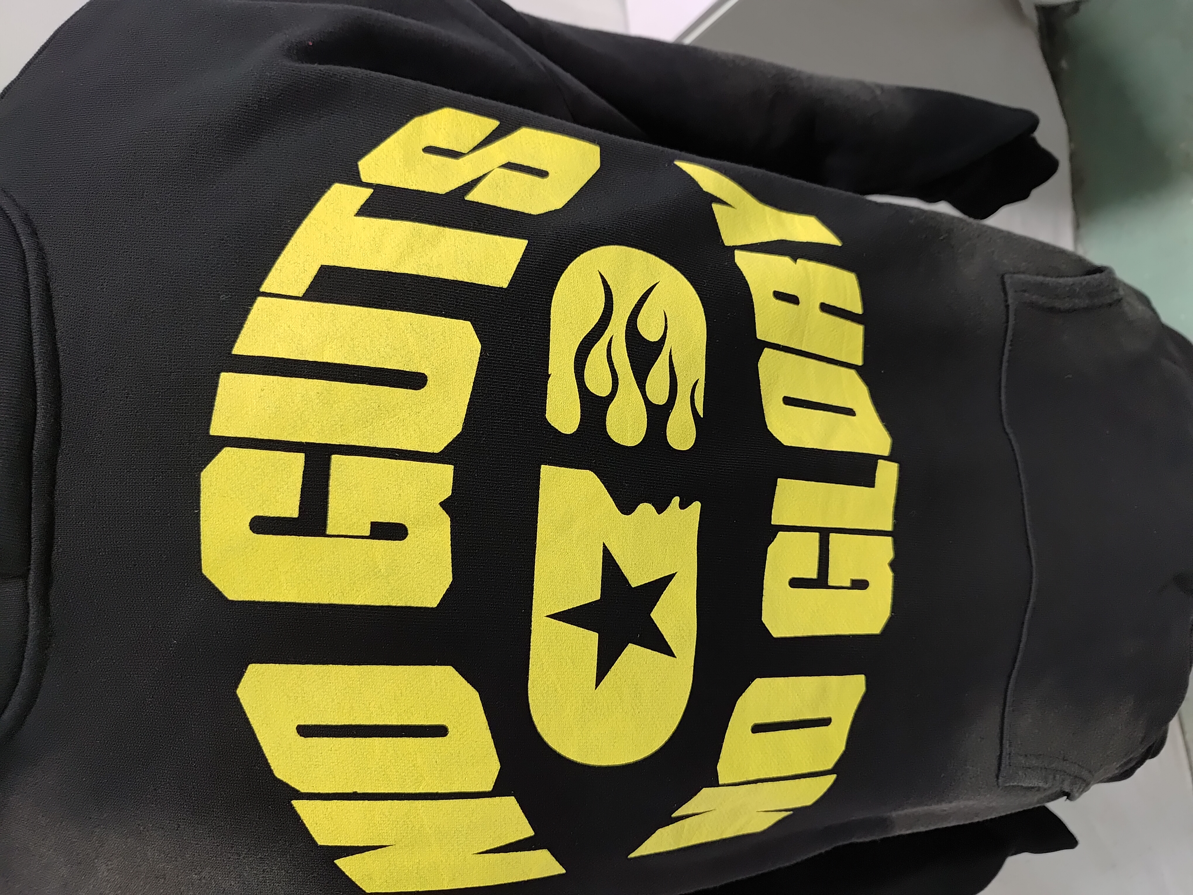 Hellstar No Guts No Glory Hoodie Black review Stockicks 02