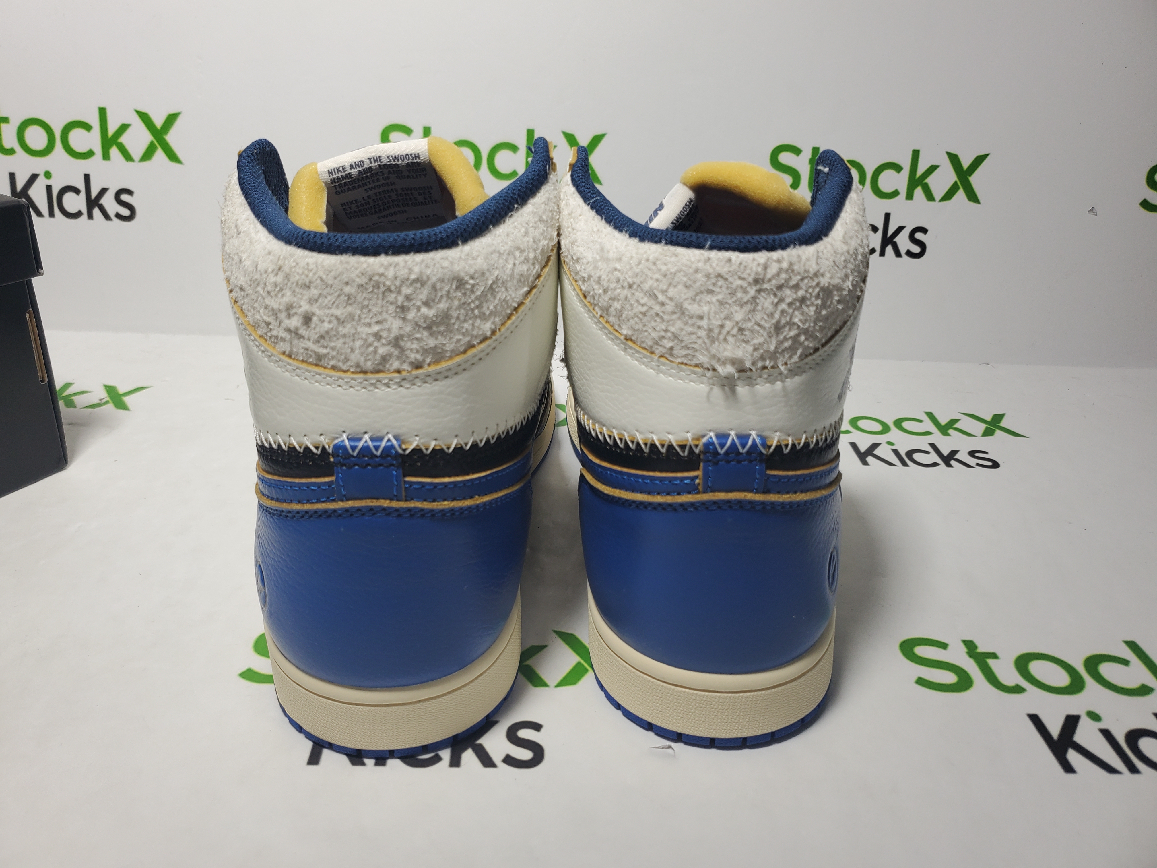 PK God Batch Fragment Design x Union LA x Air Jordan 1 Retro High OG 'Sport Royal IO7847-001 review Stockicks 03