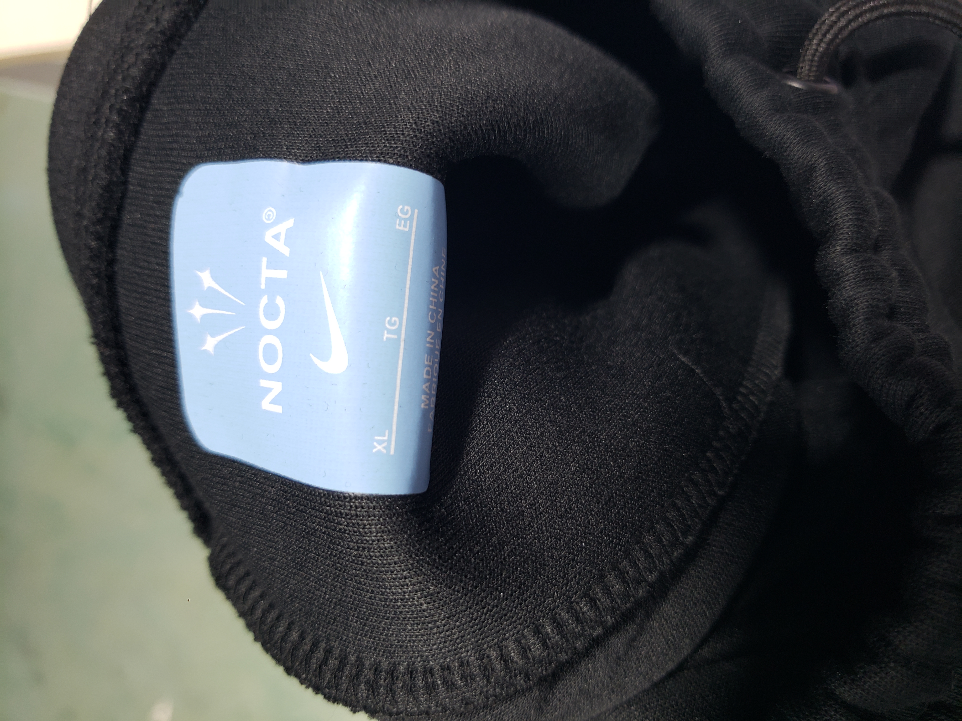 Nike x NOCTA Drake Tech Fleece Crew Sweatshirt & Joggers Set Black/Blue/Stadium Green YZ 240822 review Dylan Peralta 04