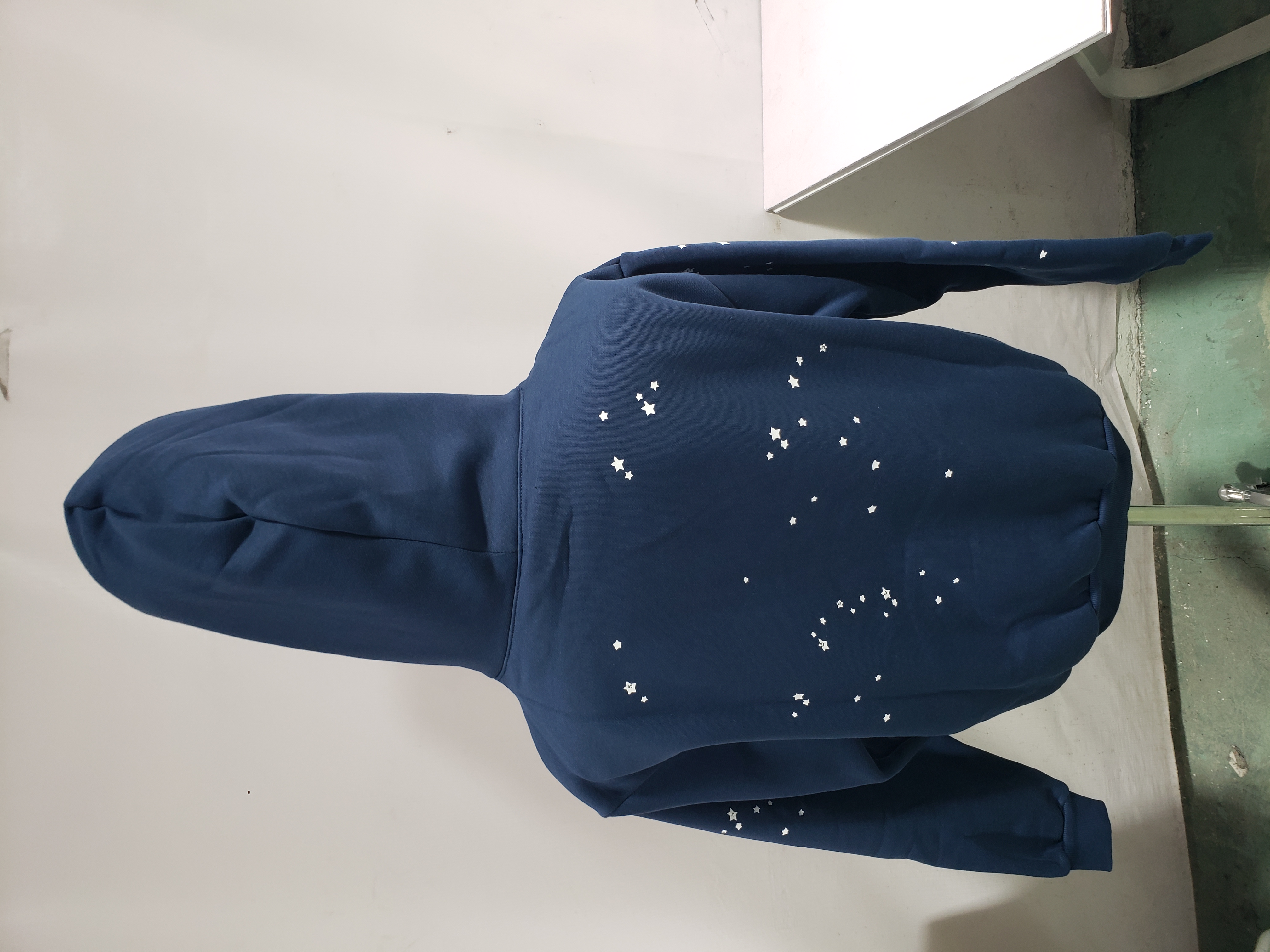 Sp5der Atlanta Hoodie Navy review Stockicks 03