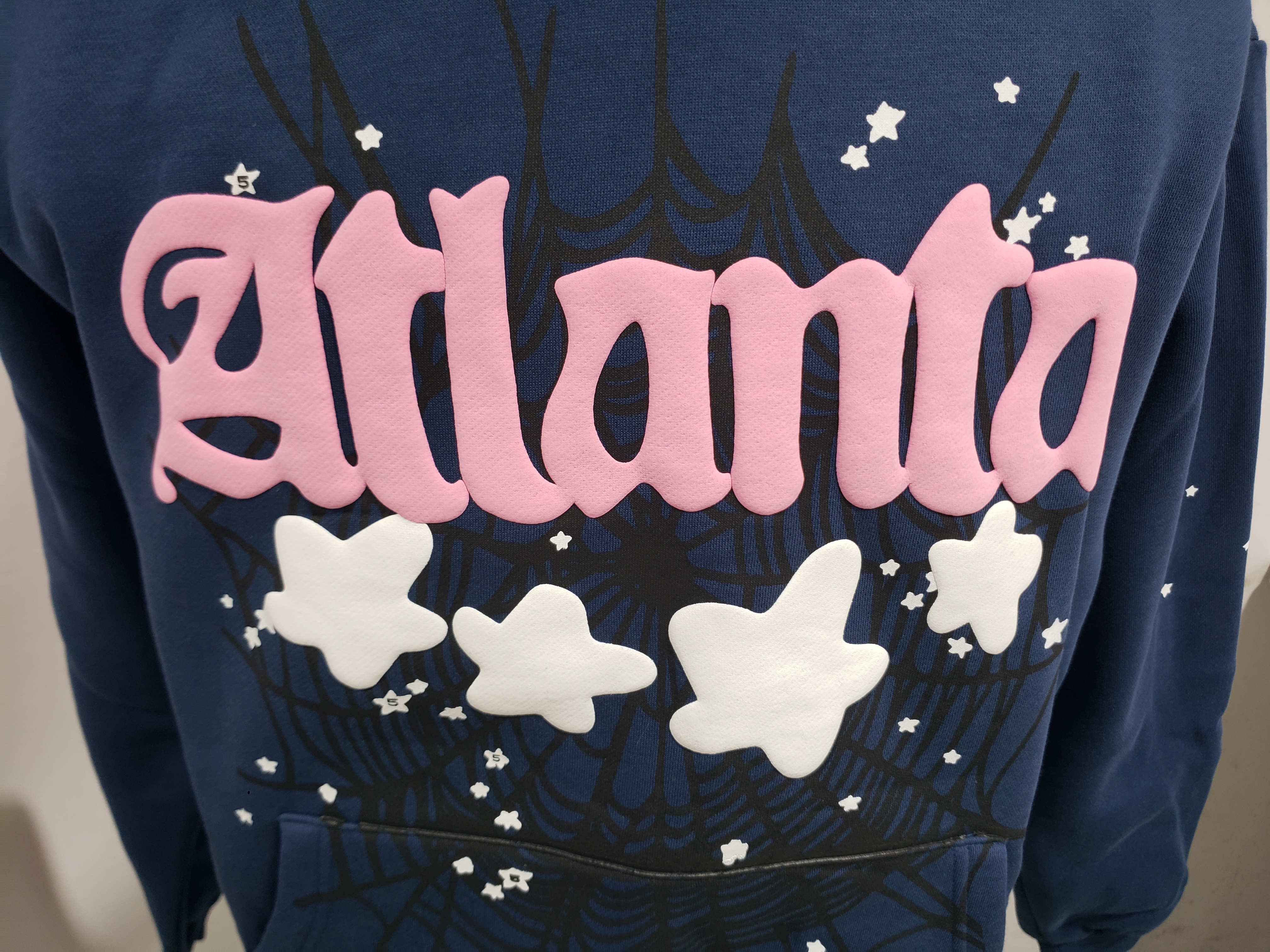 Sp5der Atlanta Hoodie Navy review Stockicks 02