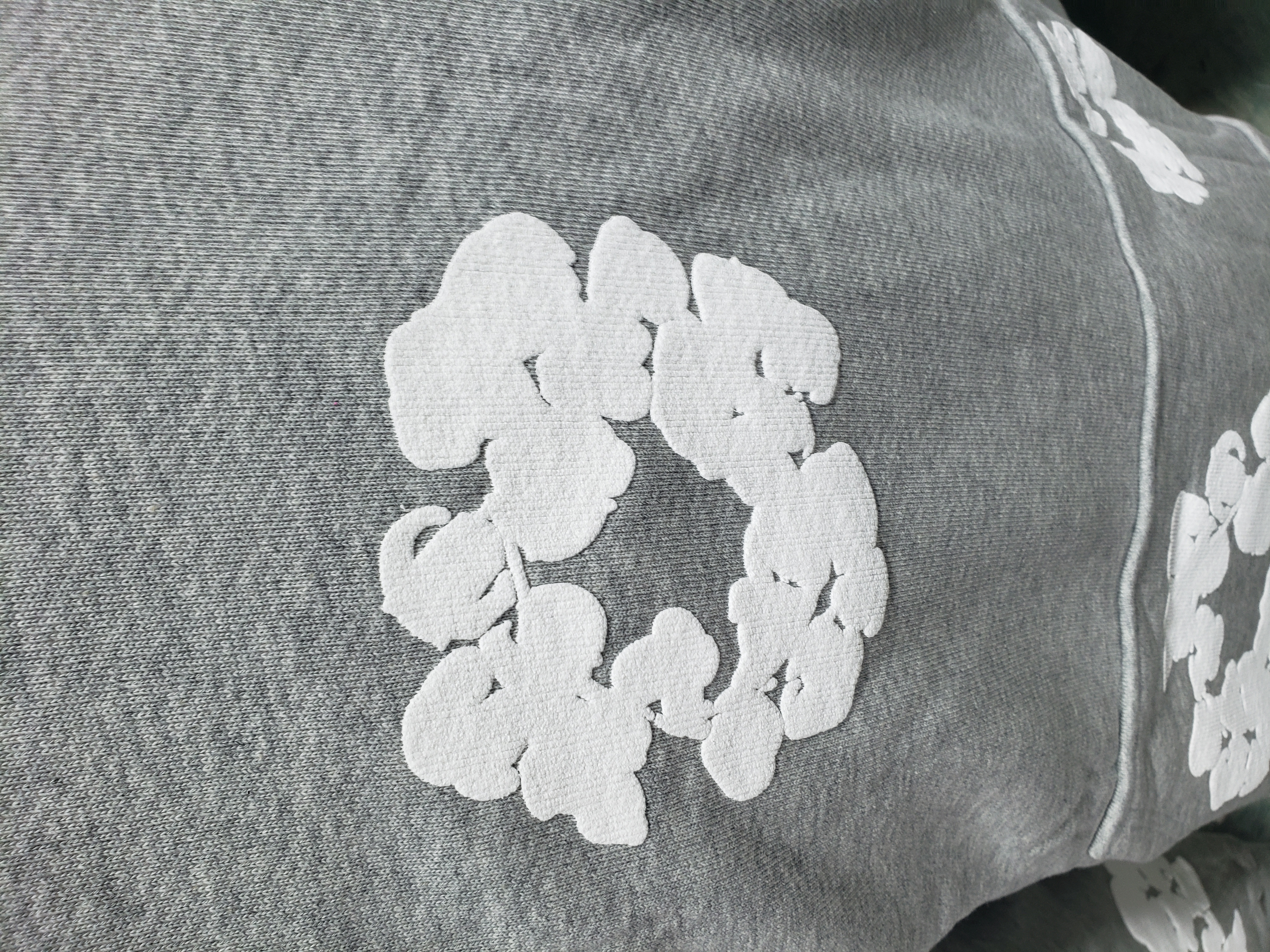 Denim Tears The Cotton Wreath Sweatshirt Grey Hoodie review Stockicks 02