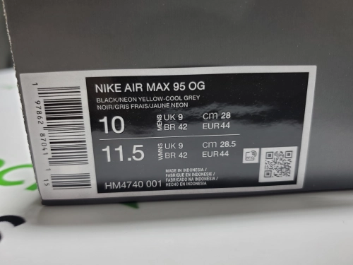 PK God Batch Nike Air Max 95 OG 'Neon' CT1689-001 review 
