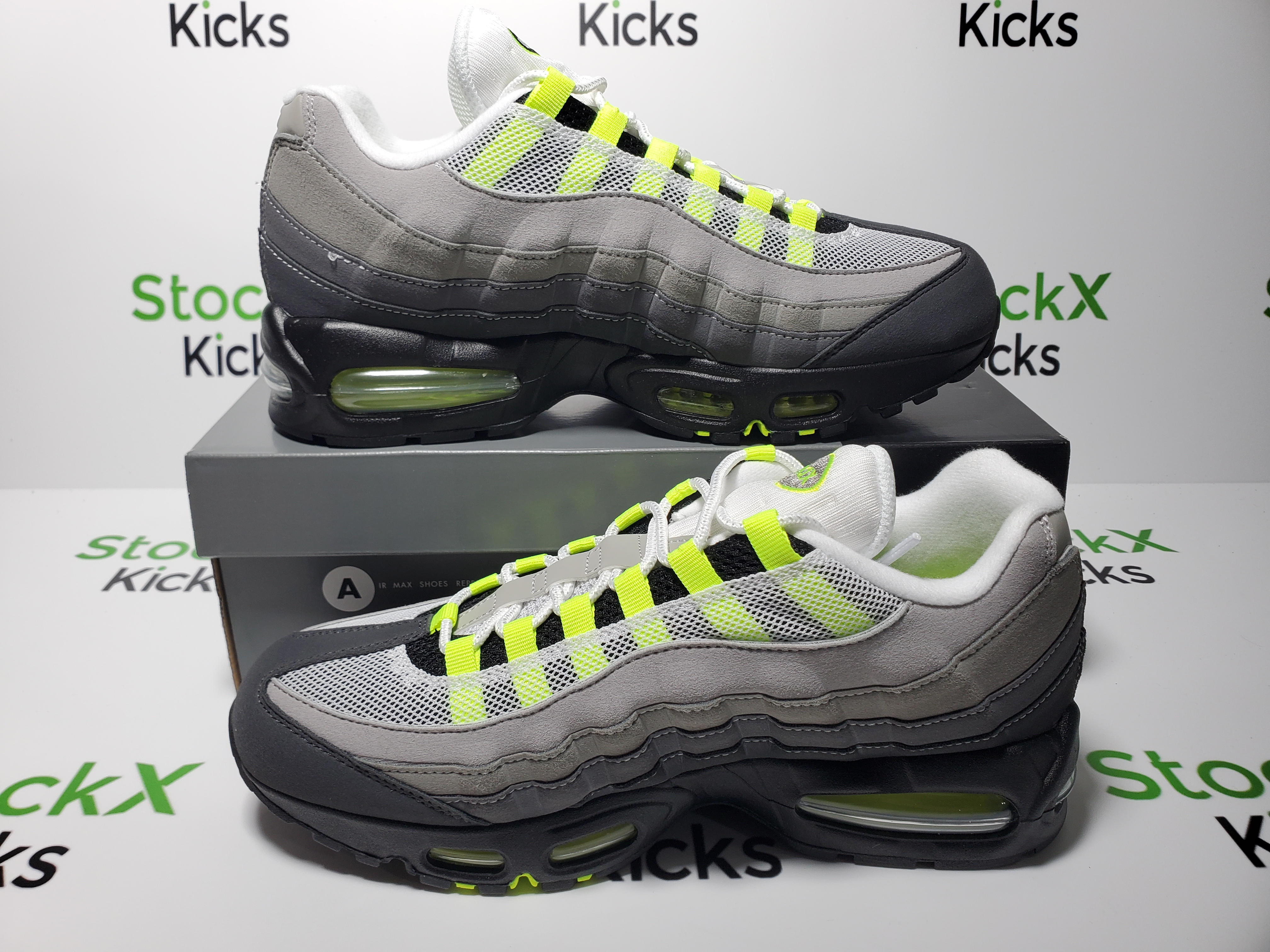 PK God Batch Nike Air Max 95 OG 'Neon' CT1689-001 review Stockicks 06