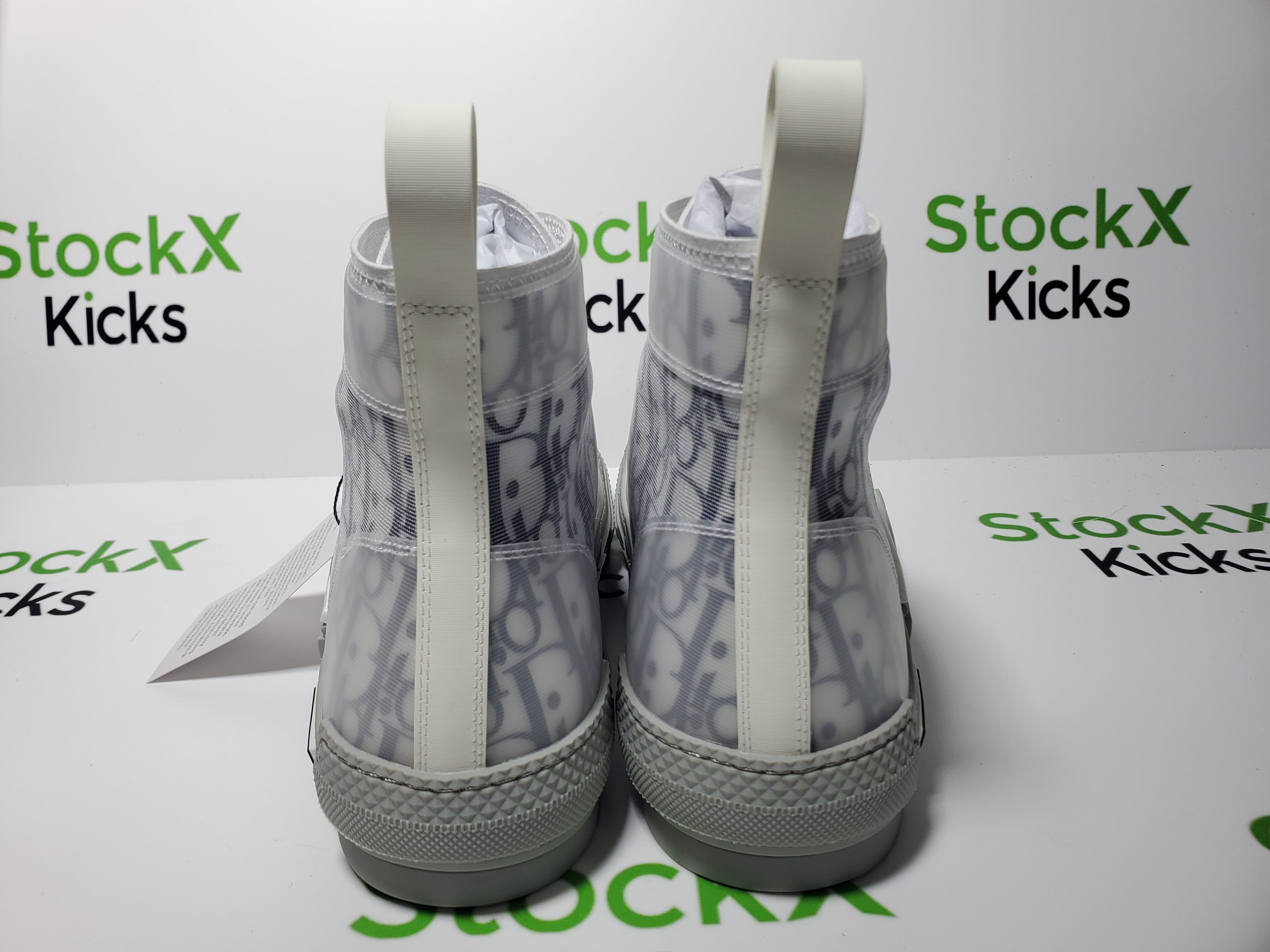 Dior B23 HT Oblique Transparency High White Blue Gray 3SN272ZIR 16536 review Stockicks 01