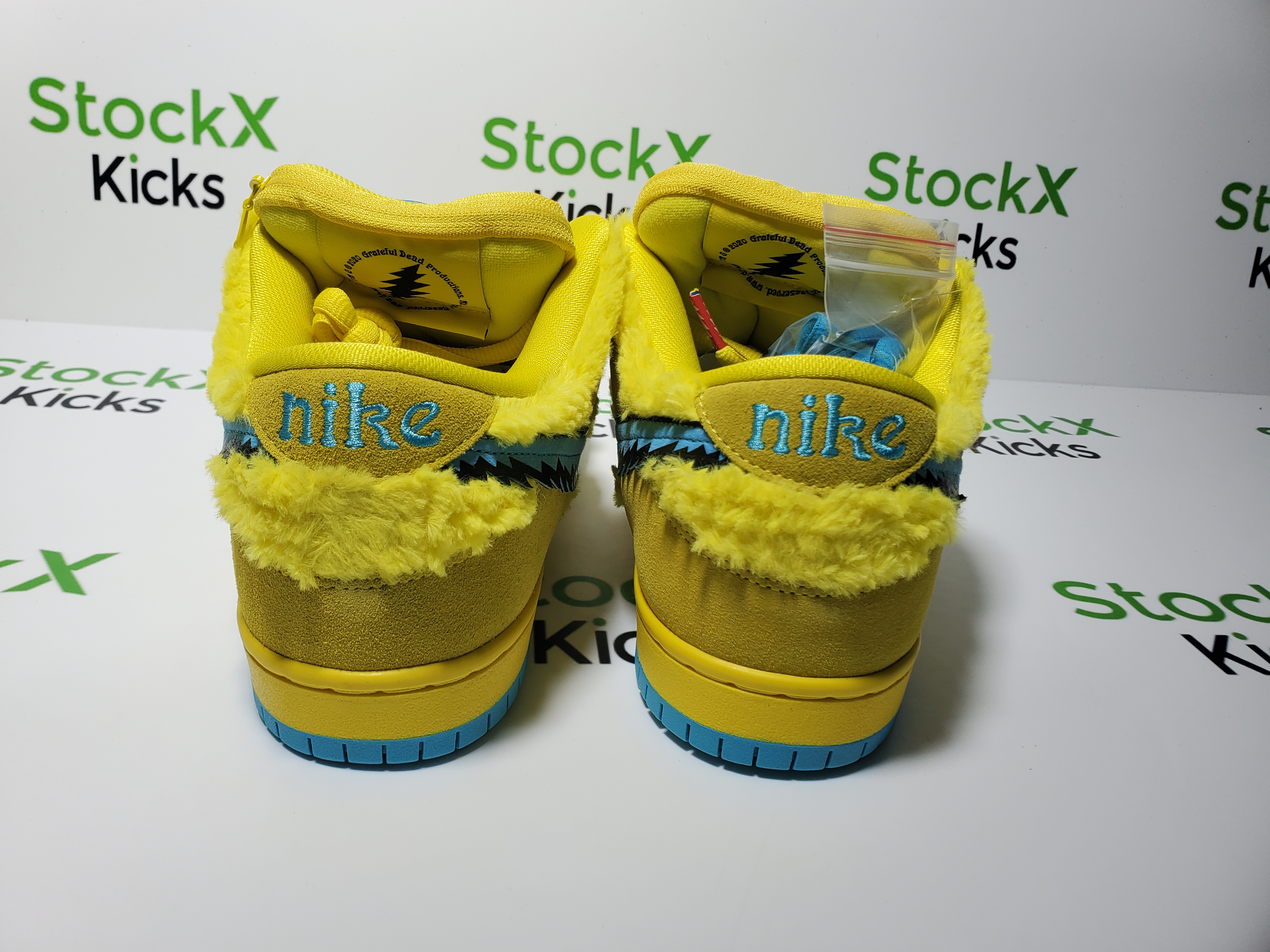 PK God Batch Nike SB Dunk Low Grateful Dead Bears Opti Yellow CJ5378-700 review Stockicks 02