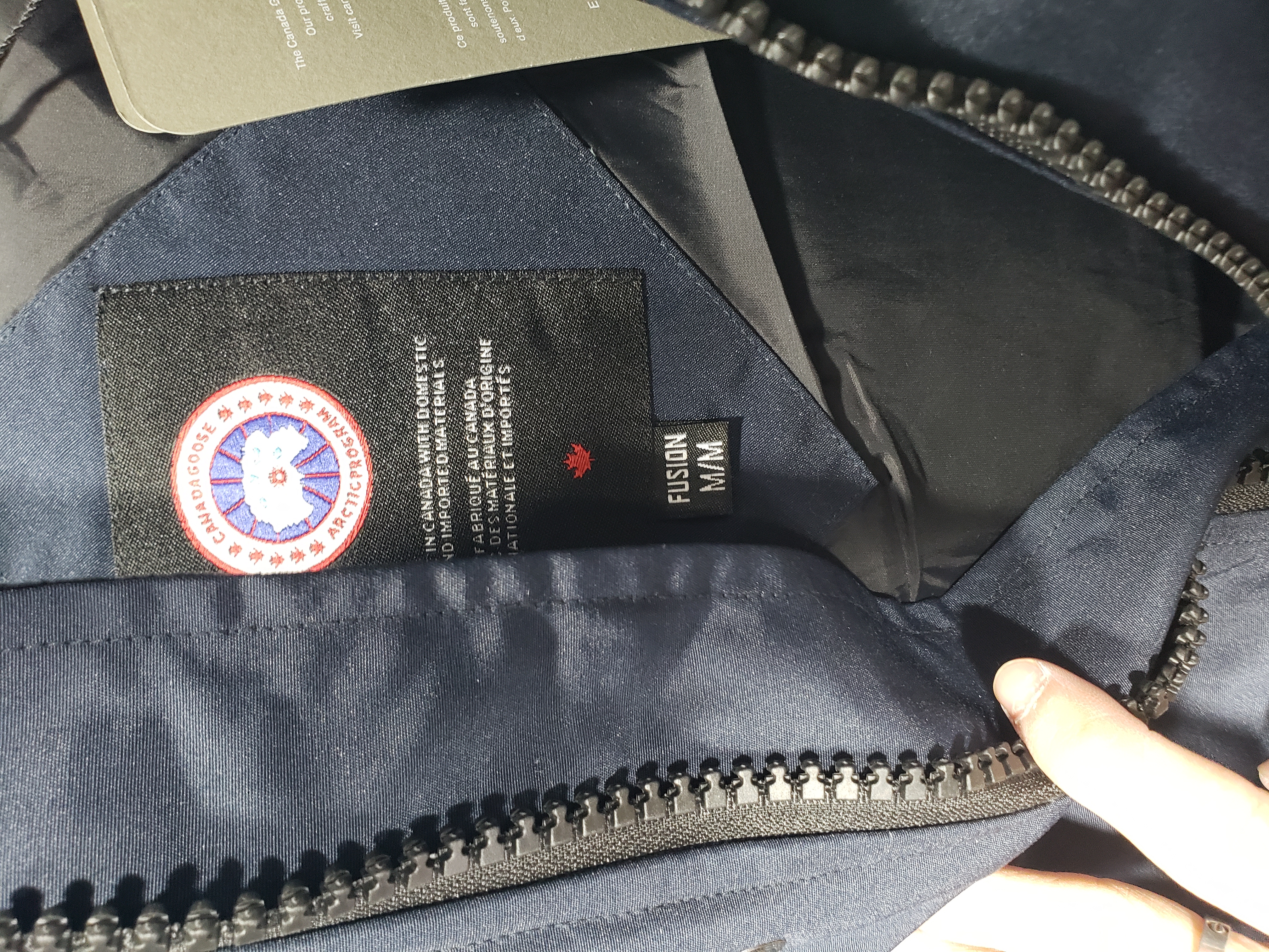 Canada Goose Wyndham Parka Deep Blue Down Jacket review Stockicks 00