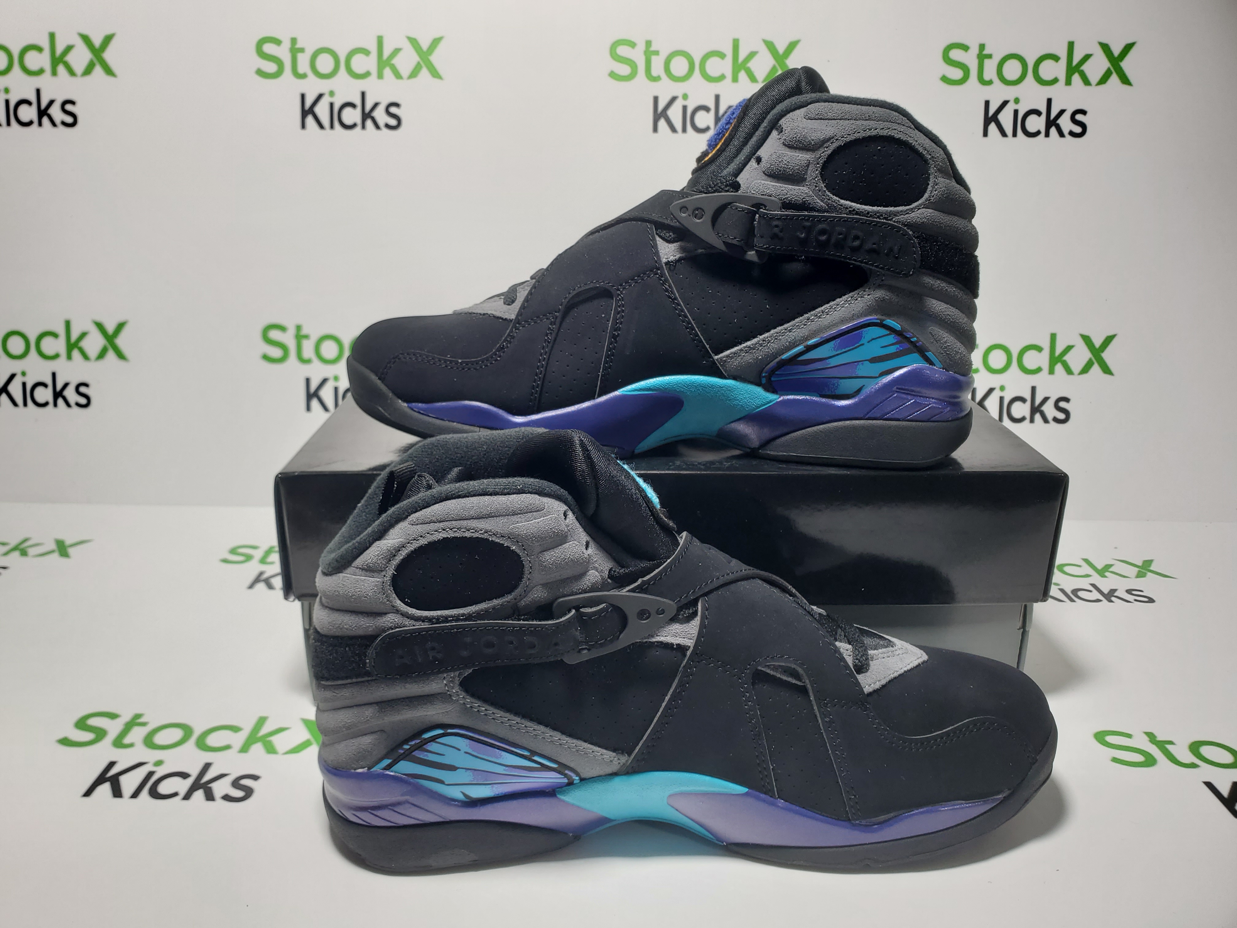 PK God Batch Air Jordan 8 Retro 'Aqua' 2025 305381-006 review Stockicks 02