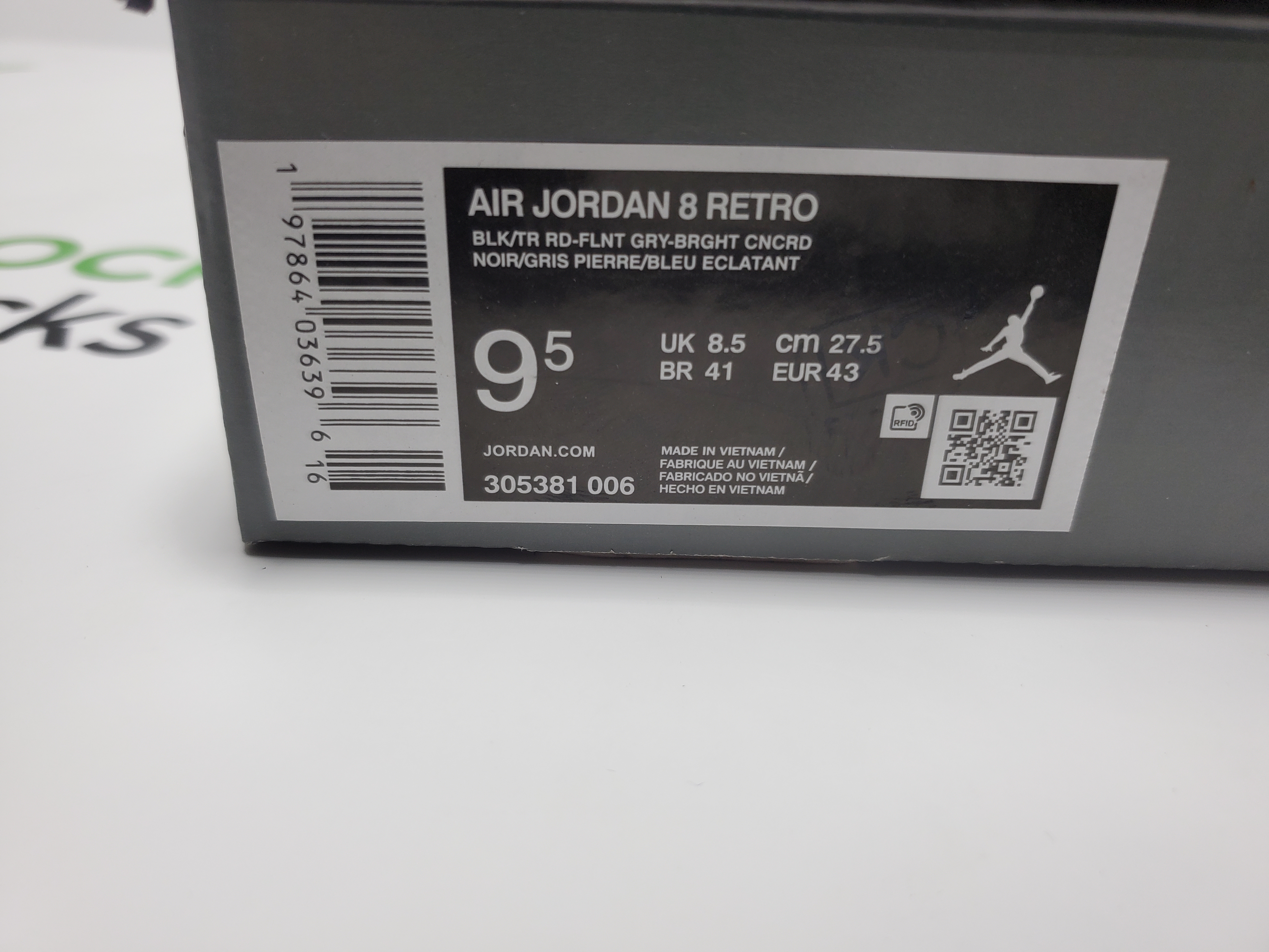 PK God Batch Air Jordan 8 Retro 'Aqua' 2025 305381-006 review Stockicks 00