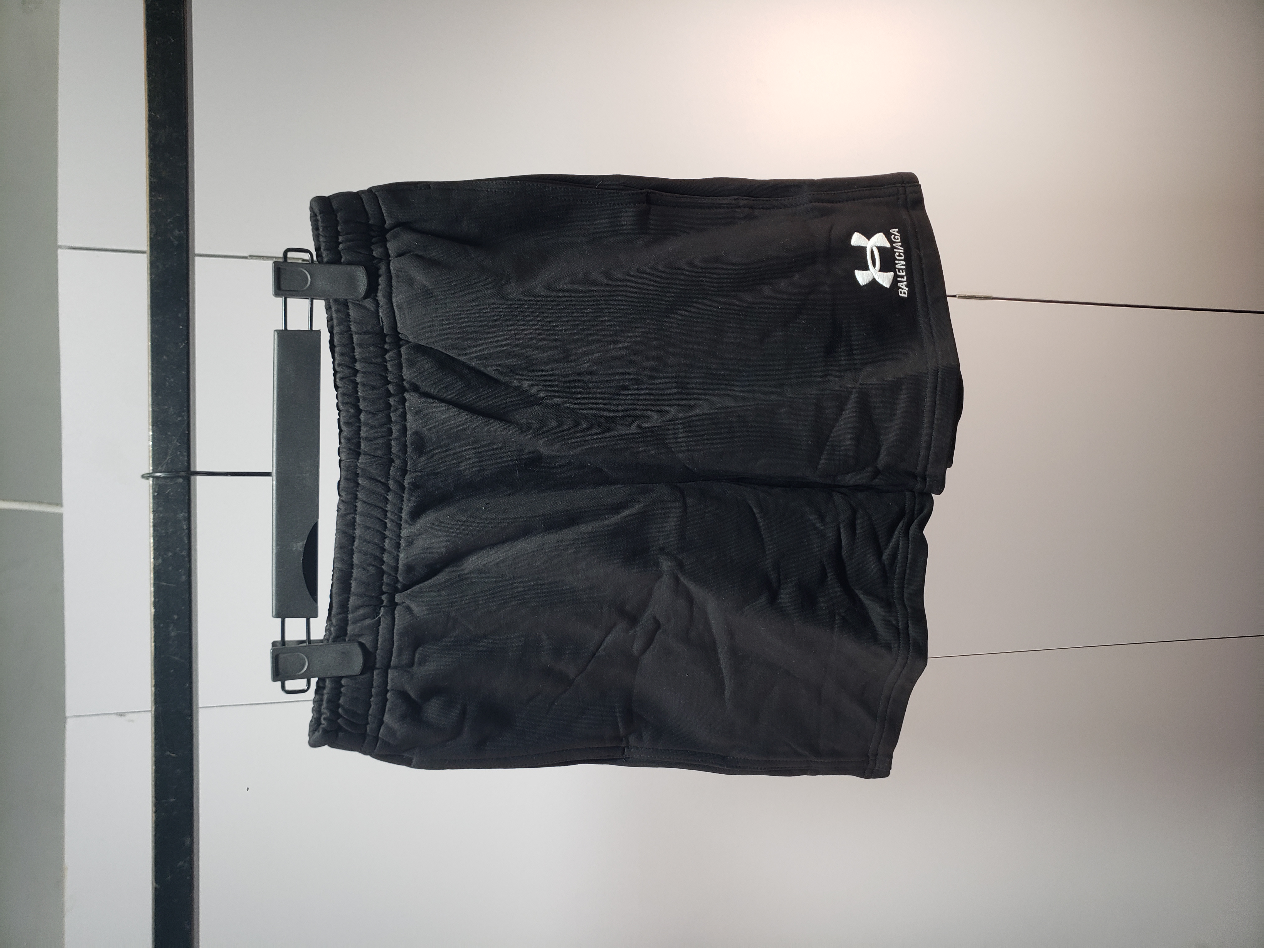 Balenciaga x Under Armour Large Shorts Black/White CK0720 review Stockicks 02