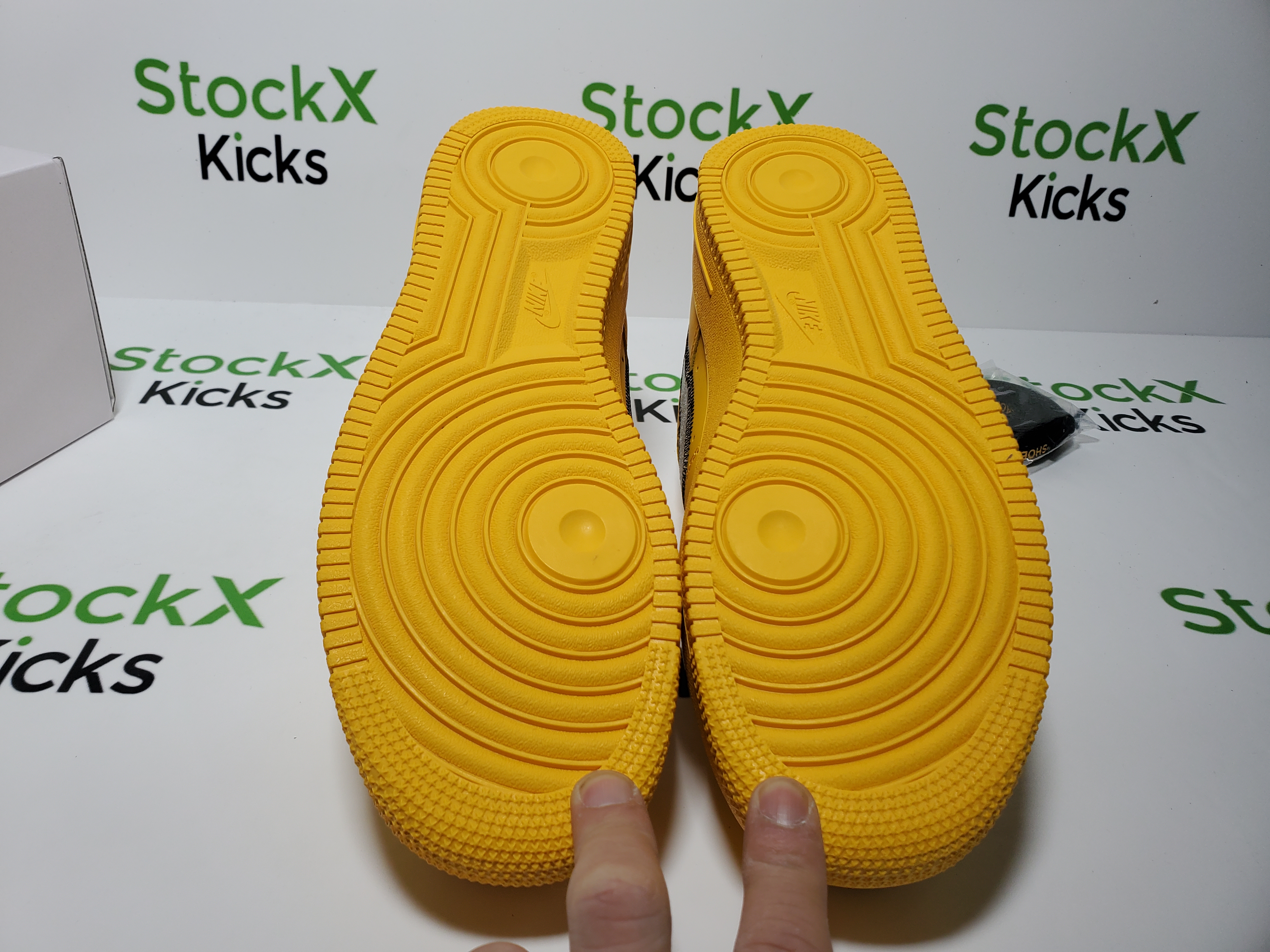 PK God Batch Nike Air Force 1 Low OFF-WHITE University Gold Metallic Silver DD1876-700 review Stockicks 05